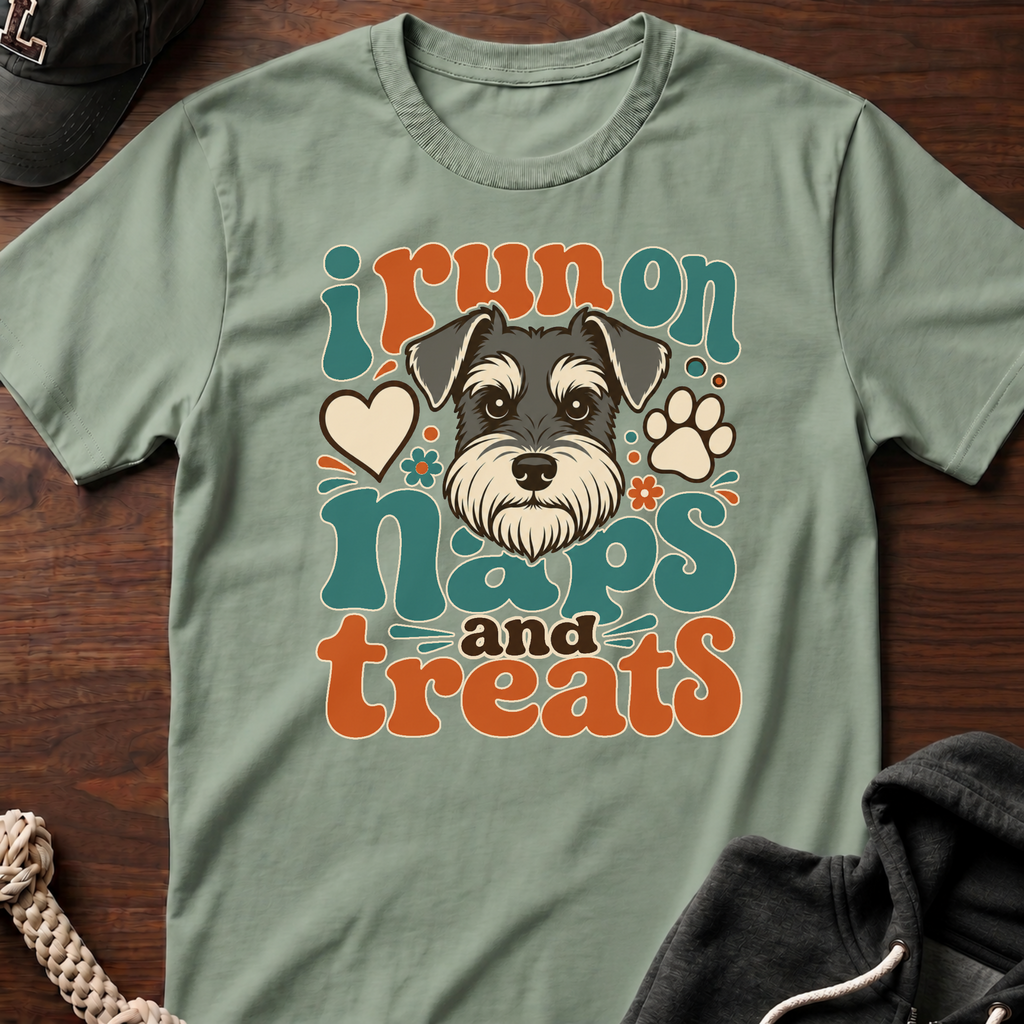 I Run On Naps And Treats T-Shirt