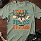 I Run On Naps And Treats T-Shirt