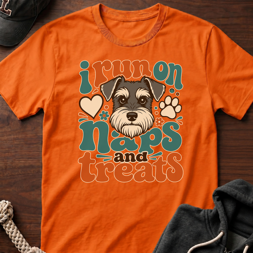I Run On Naps And Treats T-Shirt