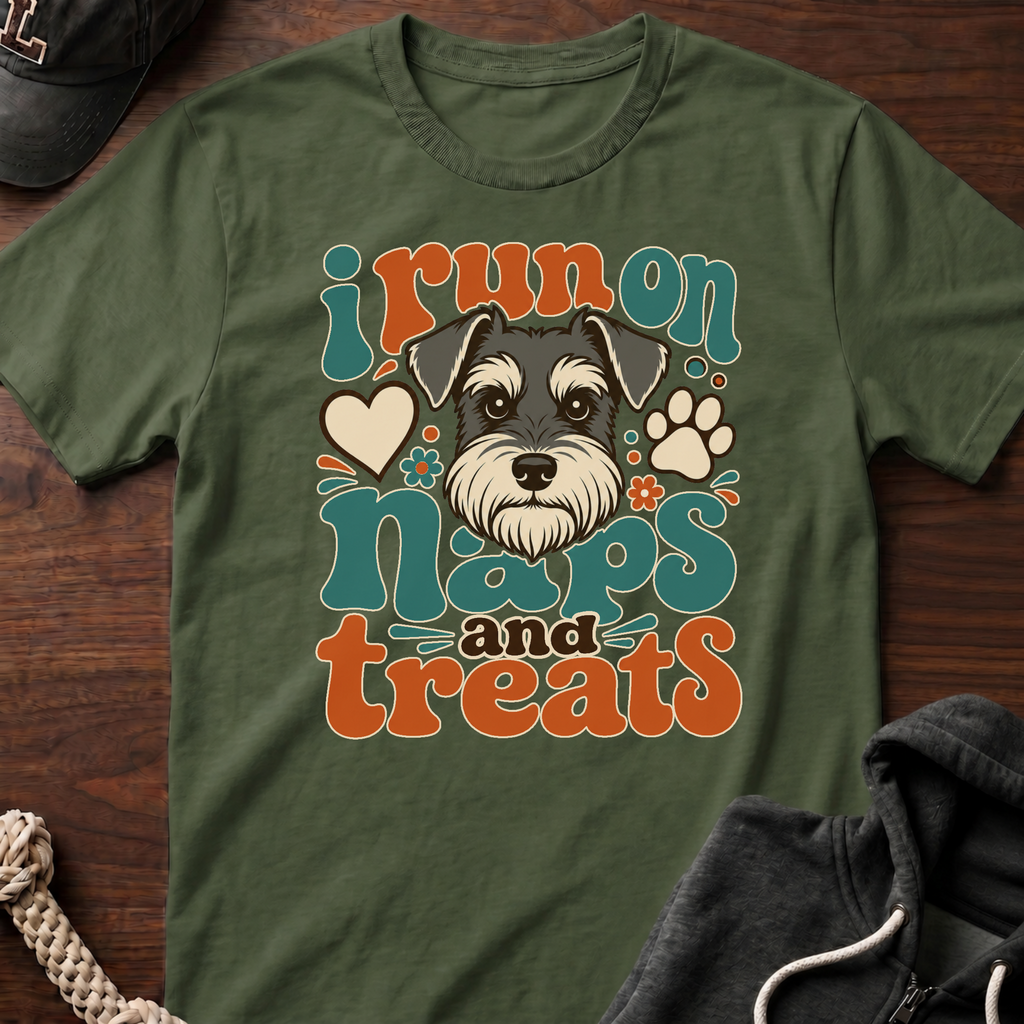 I Run On Naps And Treats T-Shirt