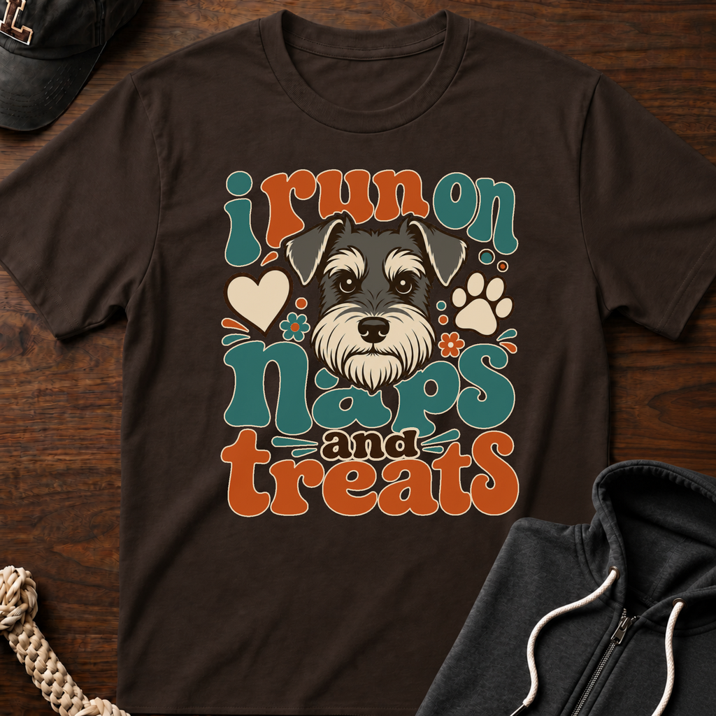 I Run On Naps And Treats T-Shirt