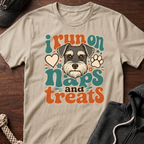 I Run On Naps And Treats T-Shirt