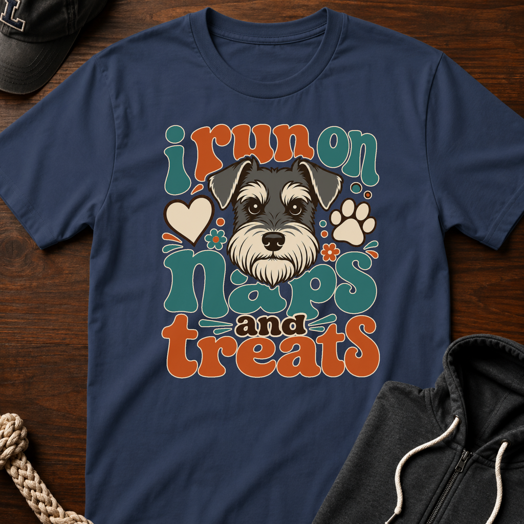 I Run On Naps And Treats T-Shirt