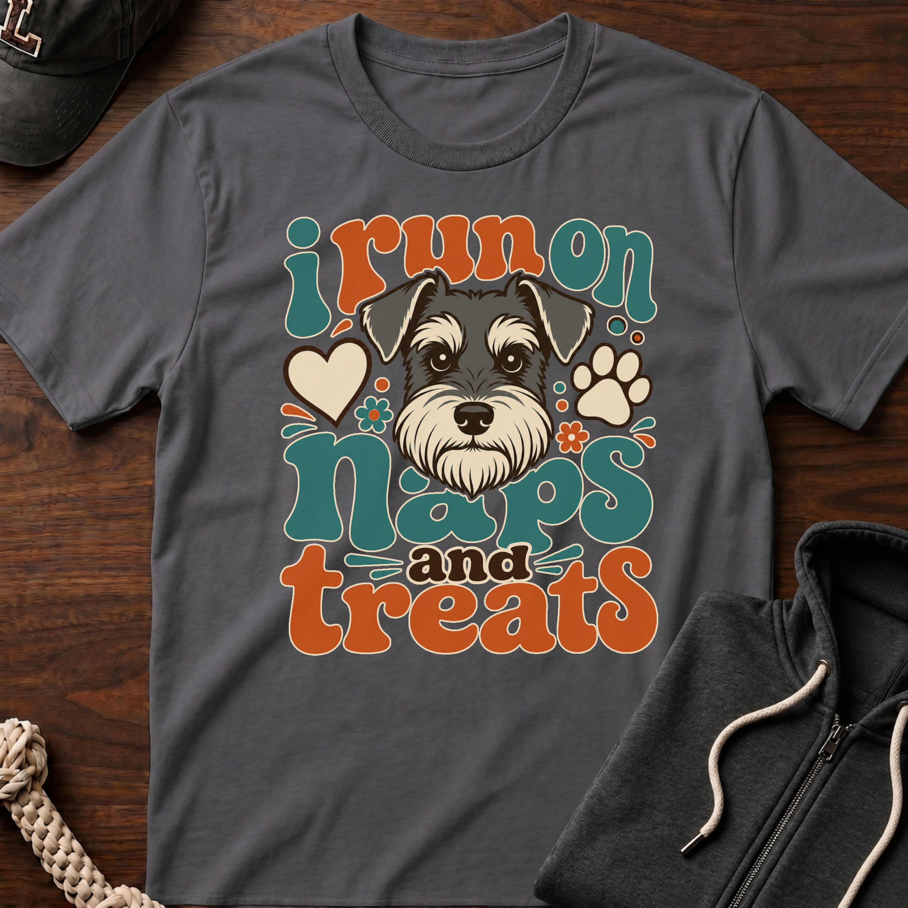 I Run On Naps And Treats T-Shirt
