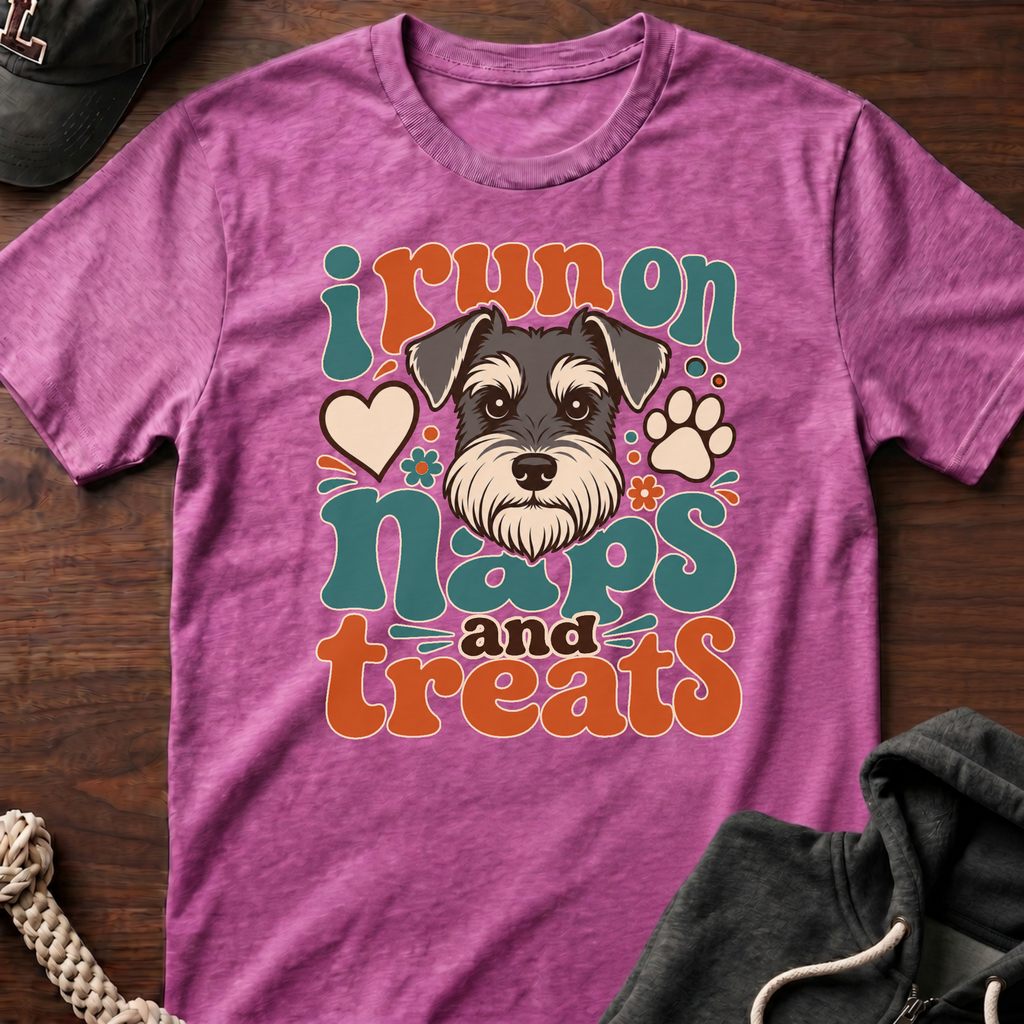 I Run On Naps And Treats T-Shirt