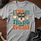 I Run On Naps And Treats T-Shirt