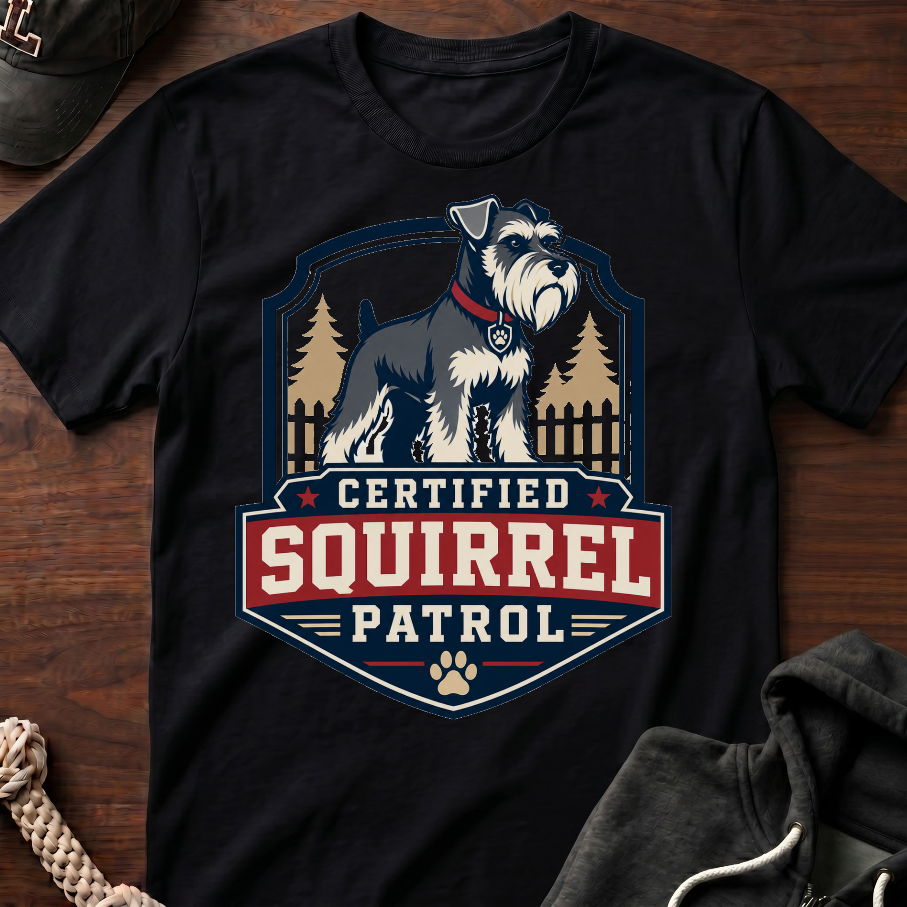 Certified Squirrel Patrol T-Shirt