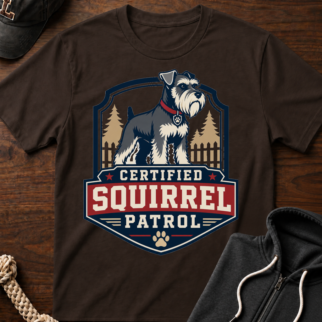 Certified Squirrel Patrol T-Shirt