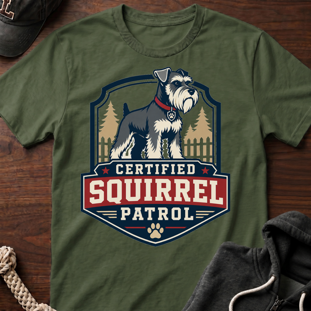 Certified Squirrel Patrol T-Shirt