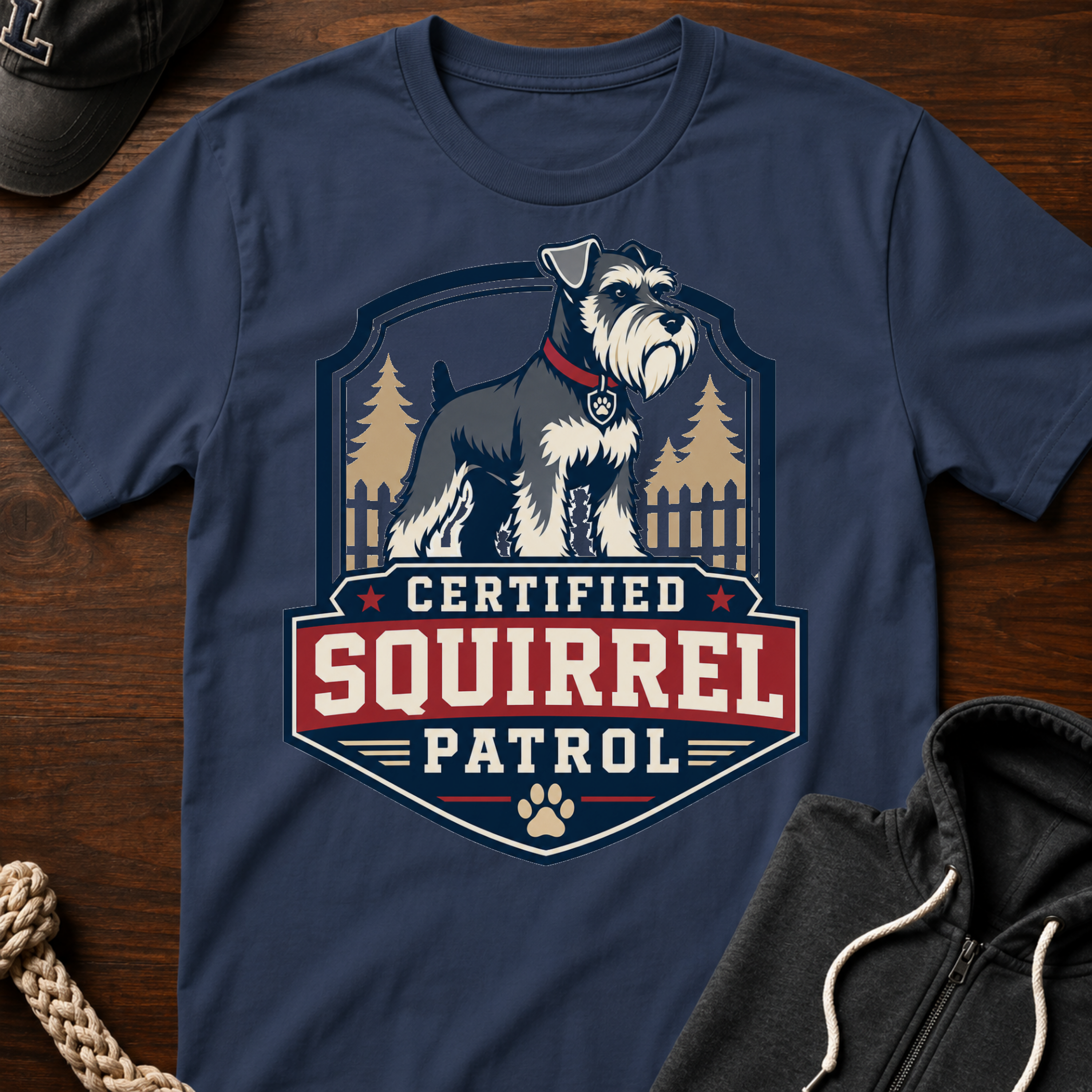 Certified Squirrel Patrol T-Shirt