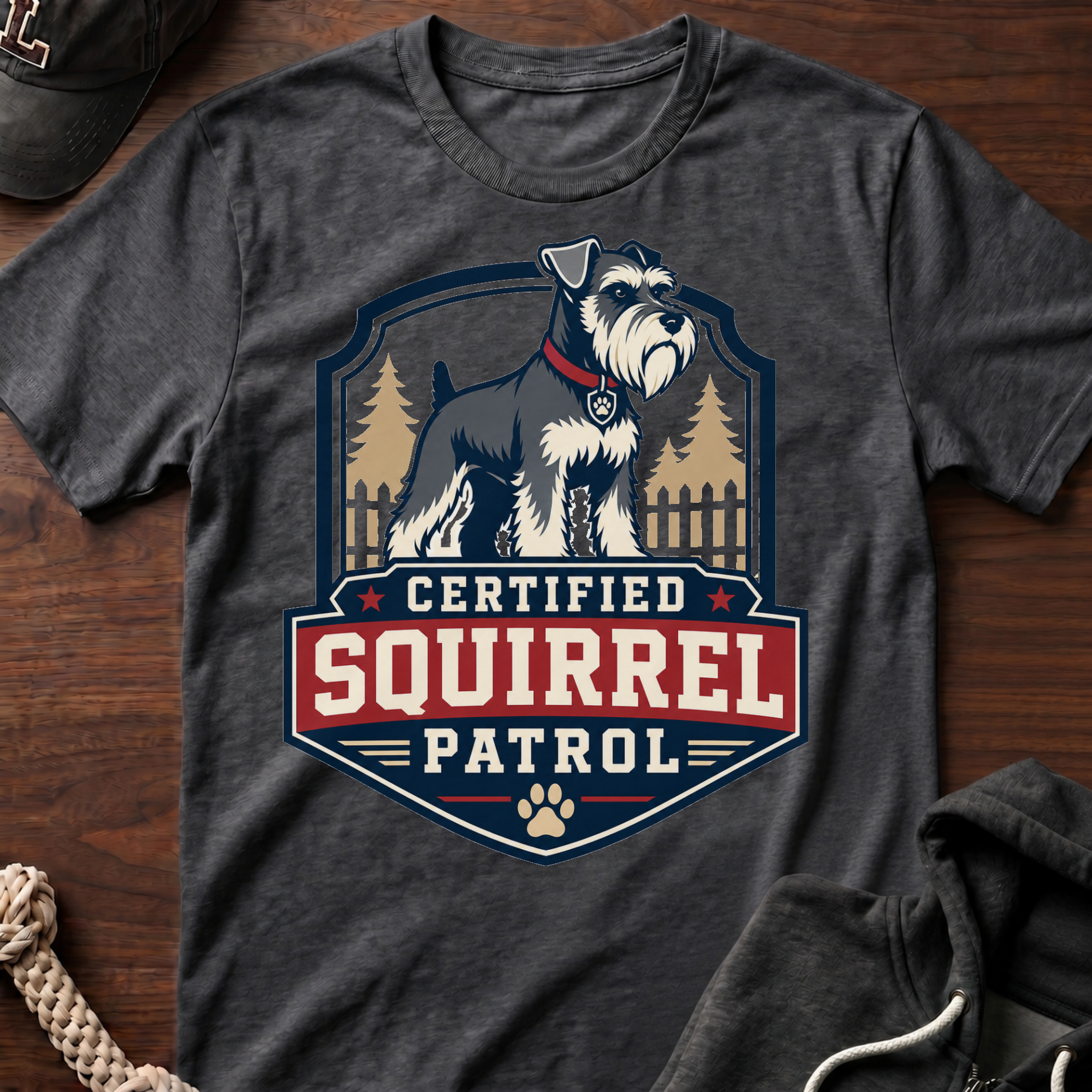 Certified Squirrel Patrol T-Shirt