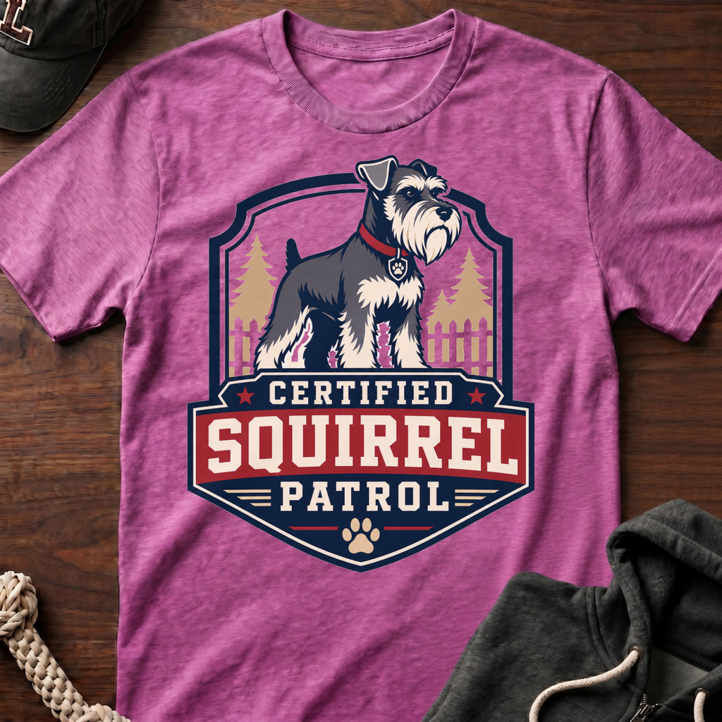 Certified Squirrel Patrol T-Shirt