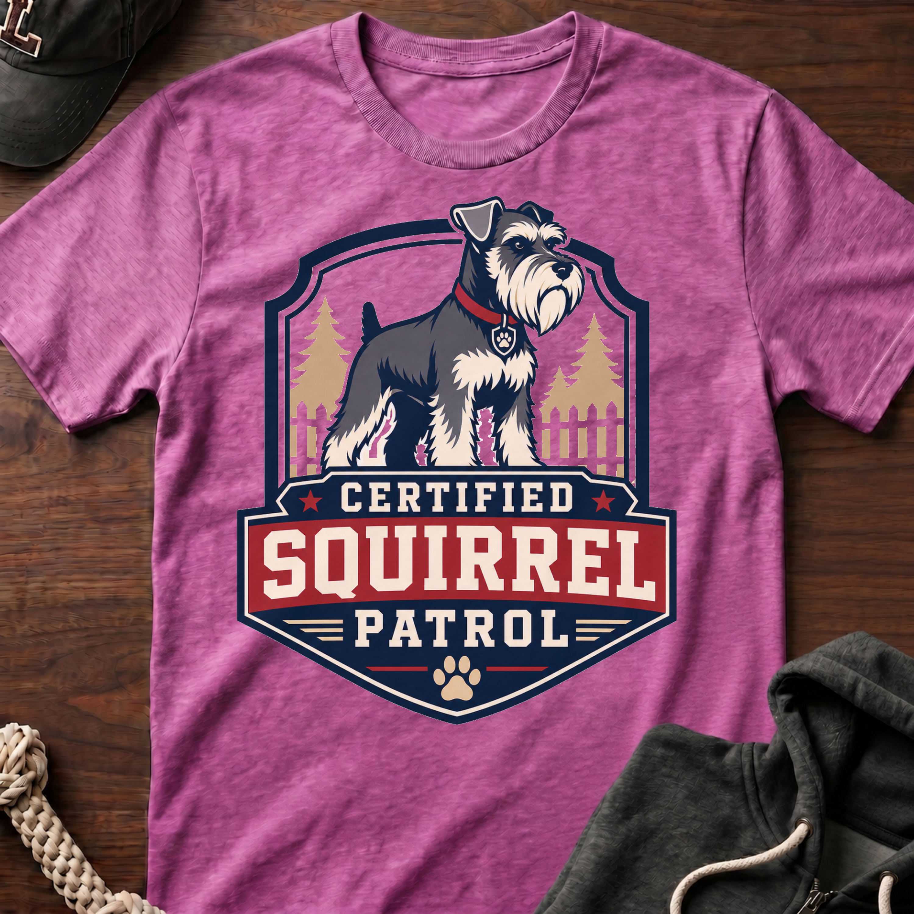 Certified Squirrel Patrol T-Shirt