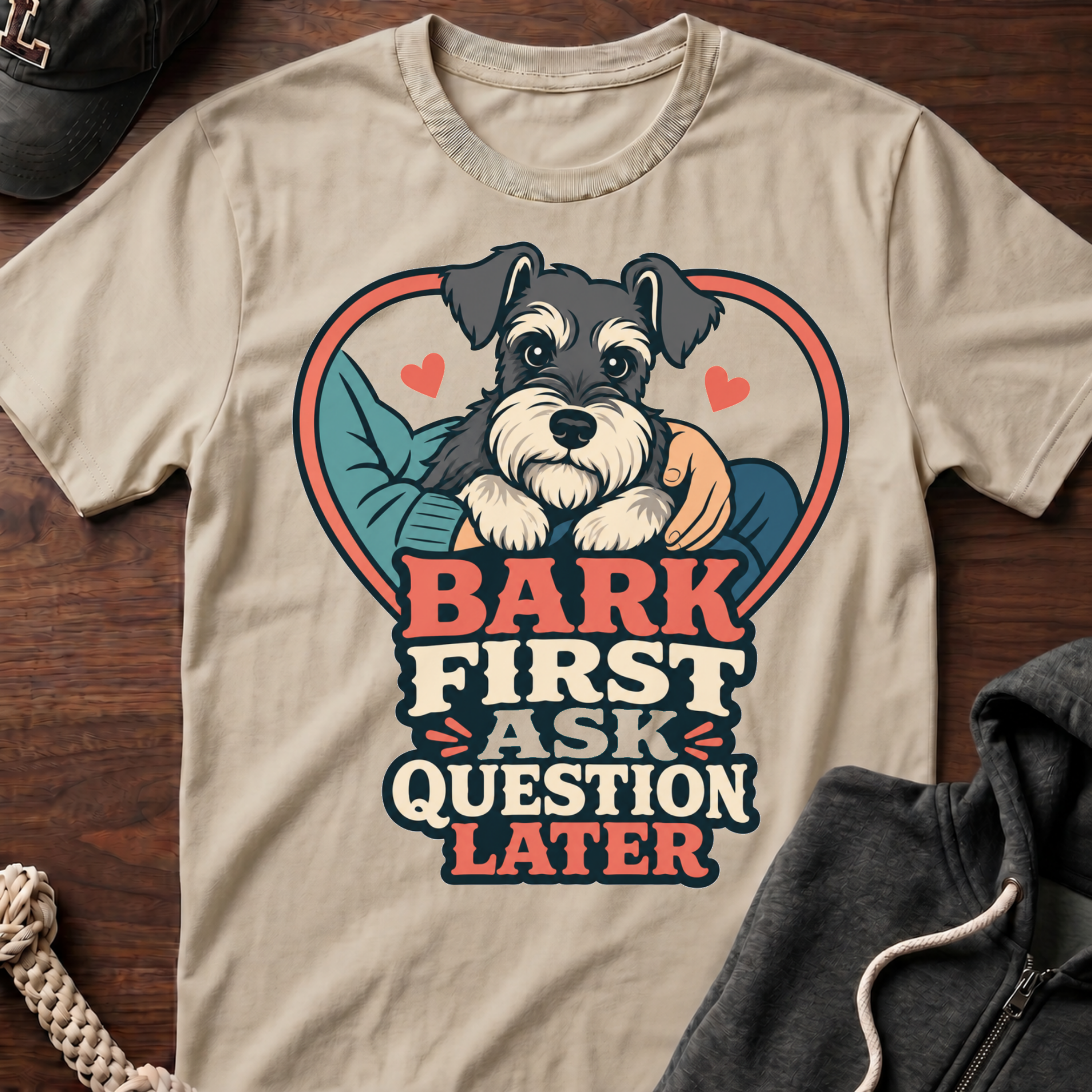 Bark First T-Shirt