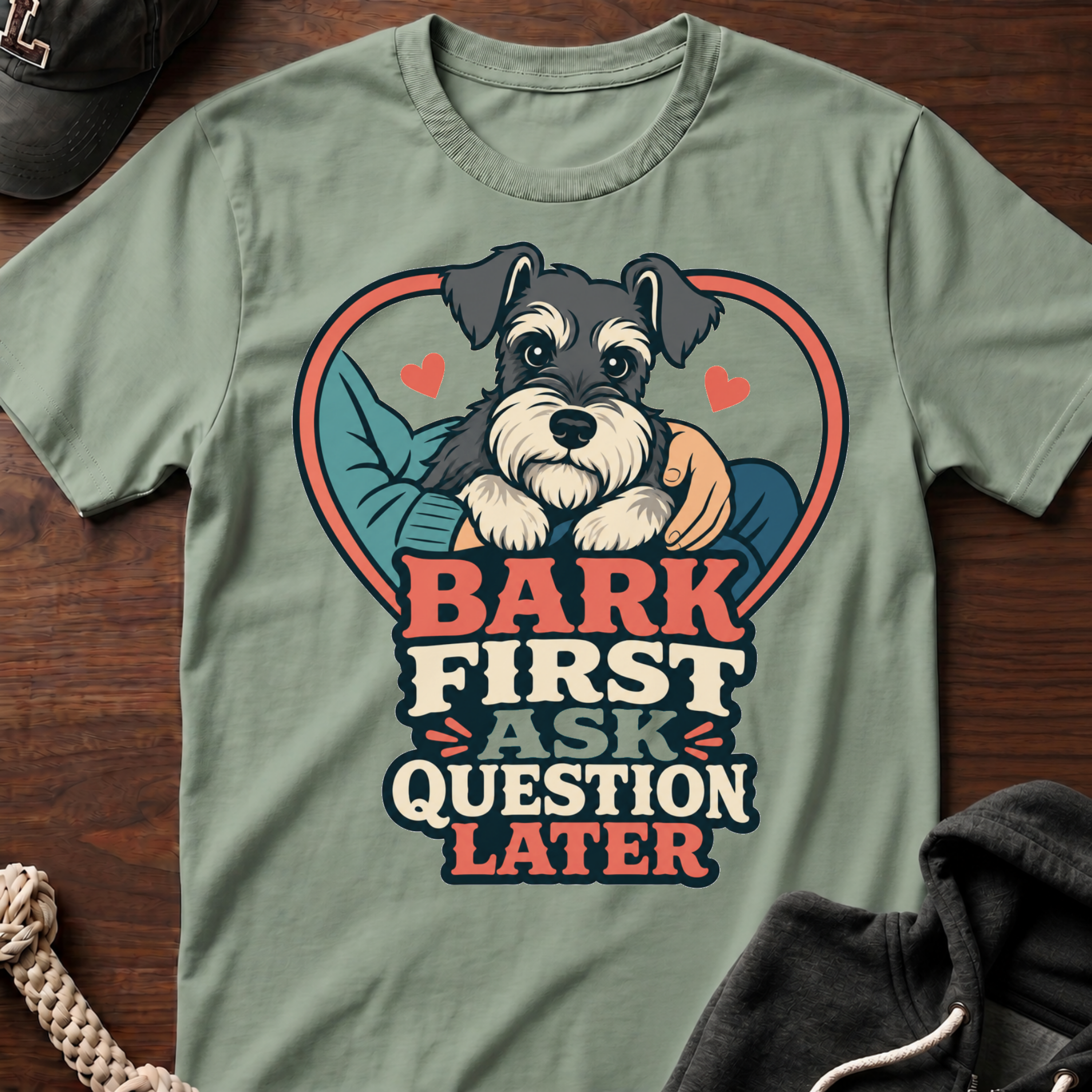 Bark First T-Shirt
