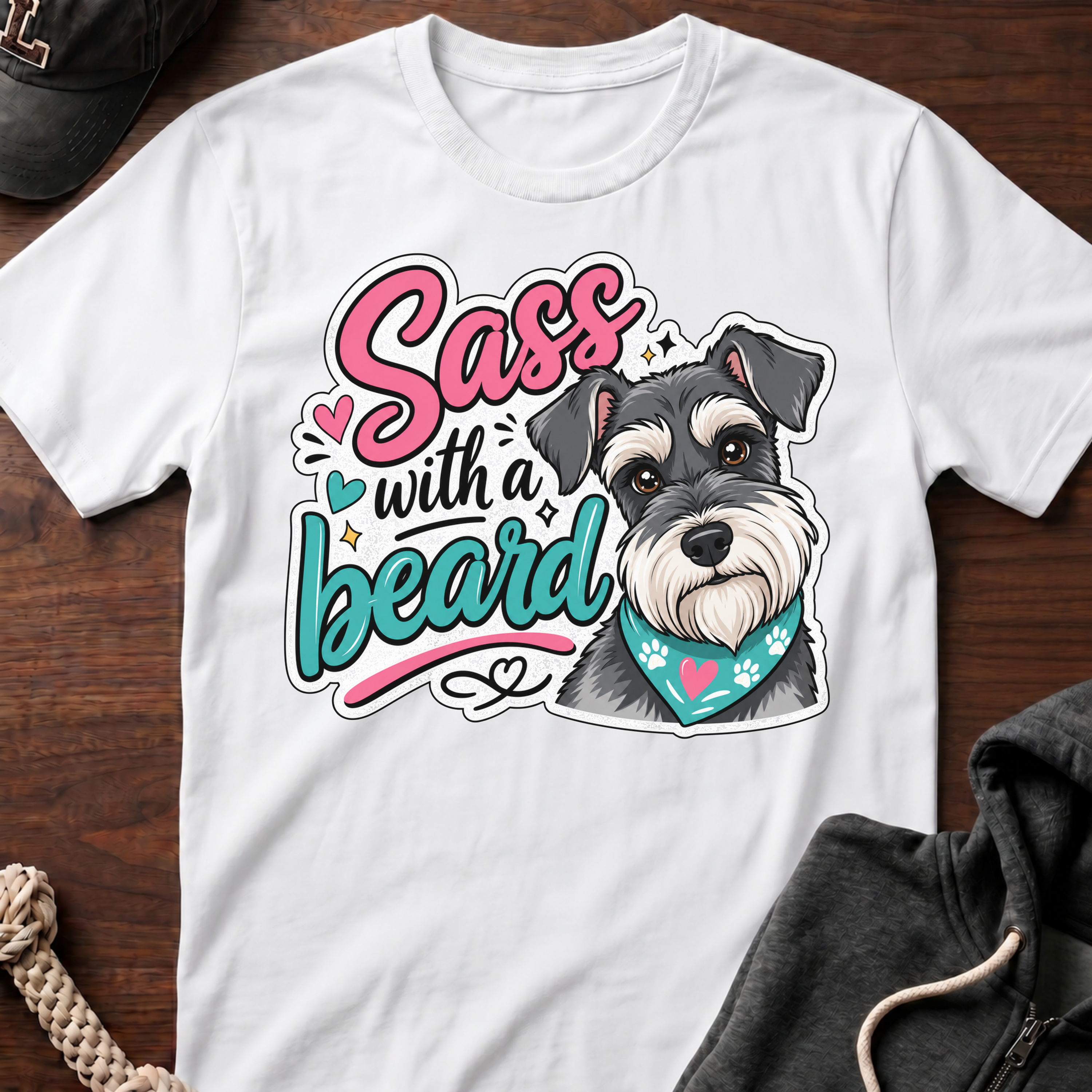 Sass With A Beard 02 T-Shirt