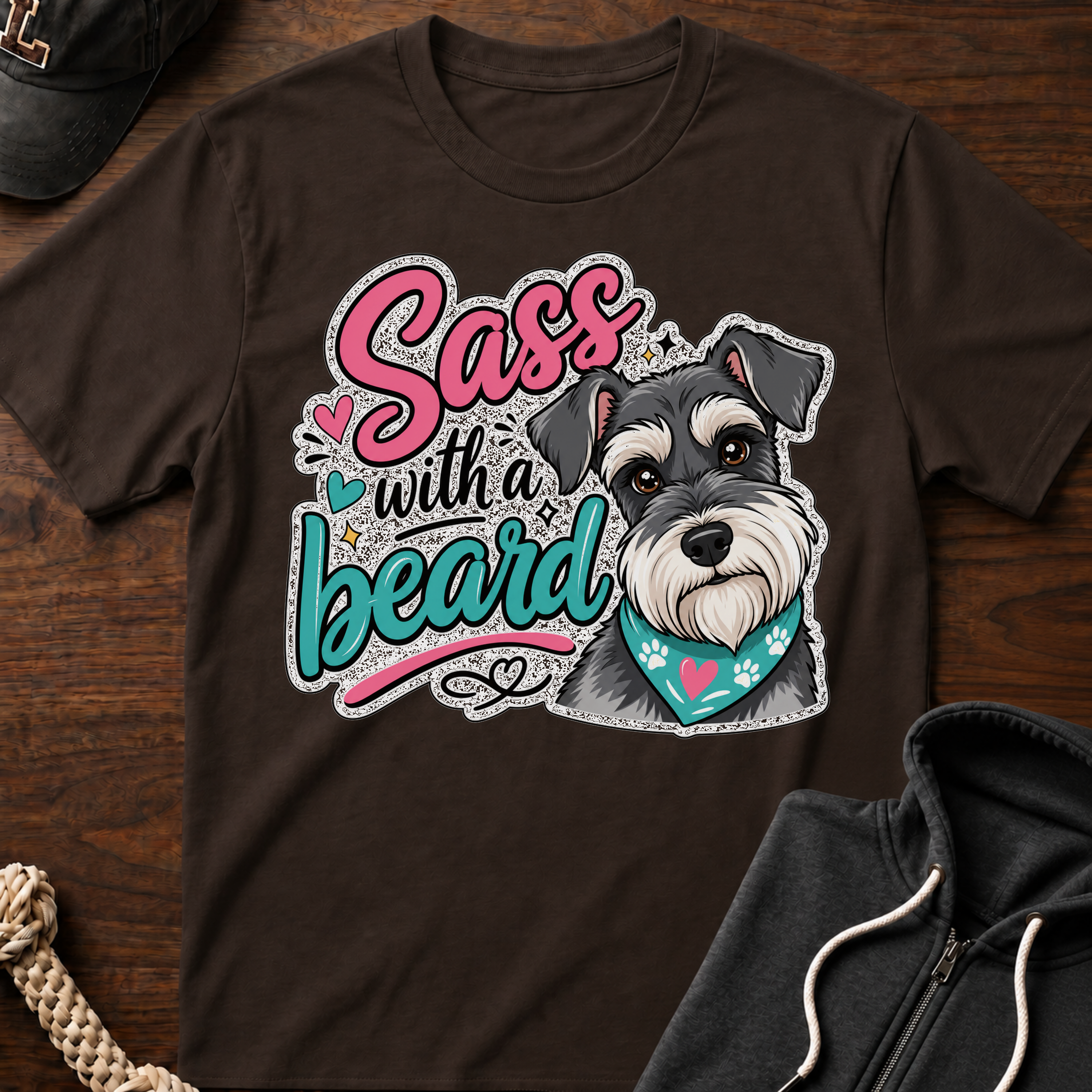 Sass With A Beard 02 T-Shirt