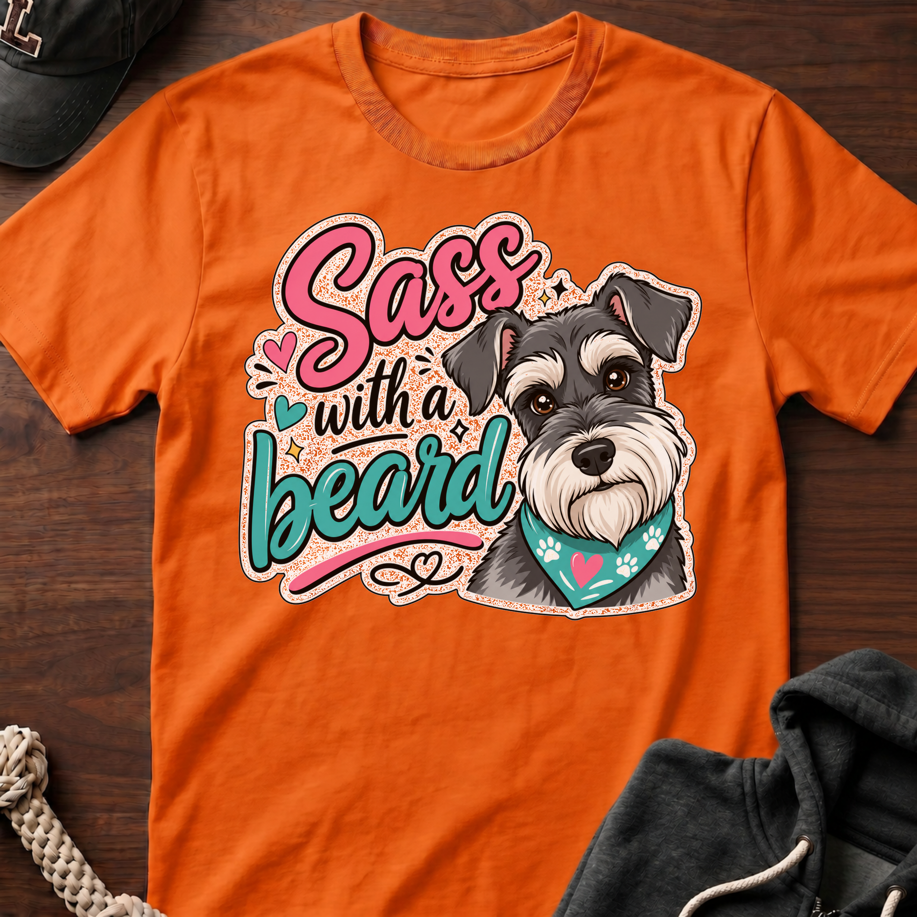 Sass With A Beard 02 T-Shirt