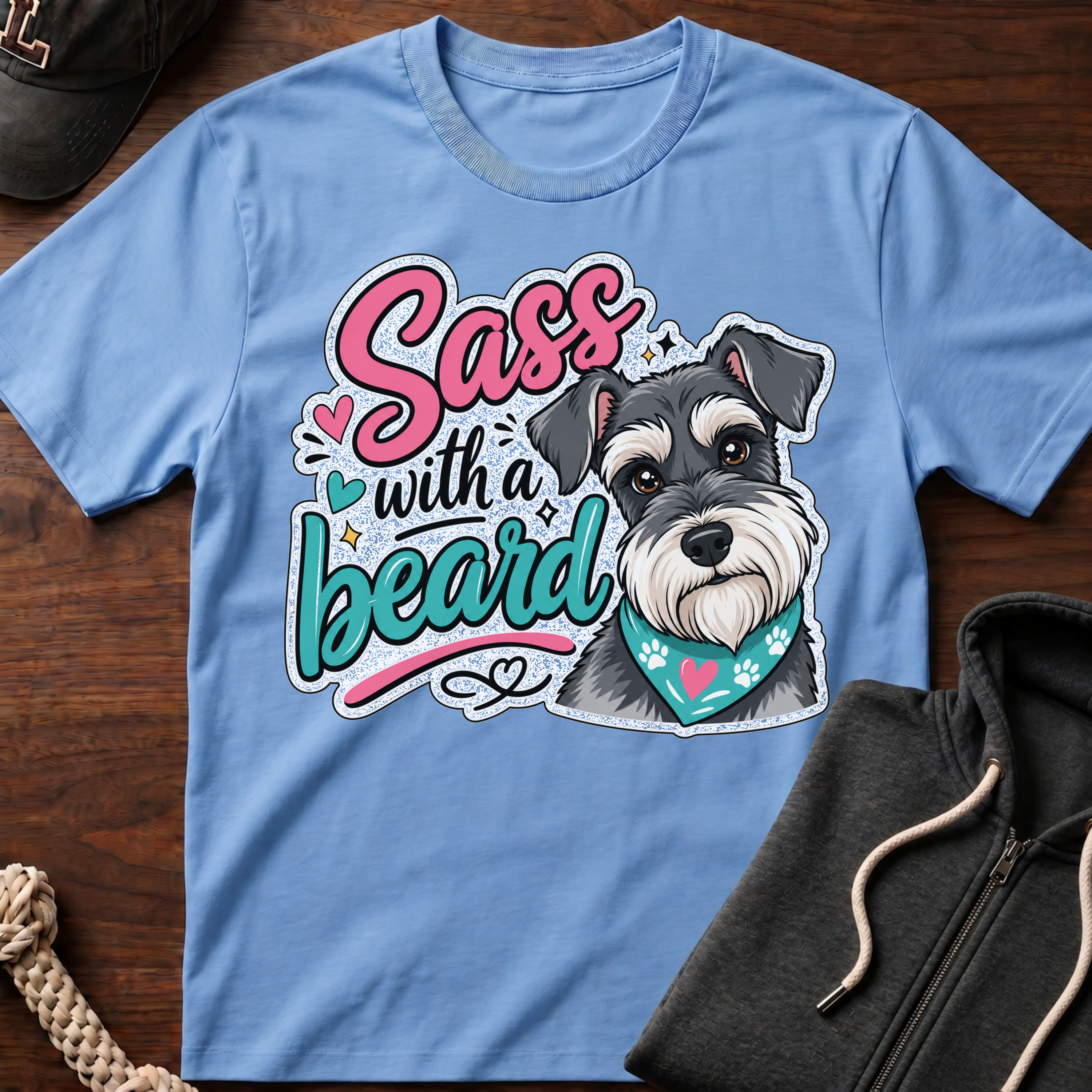 Sass With A Beard 02 T-Shirt