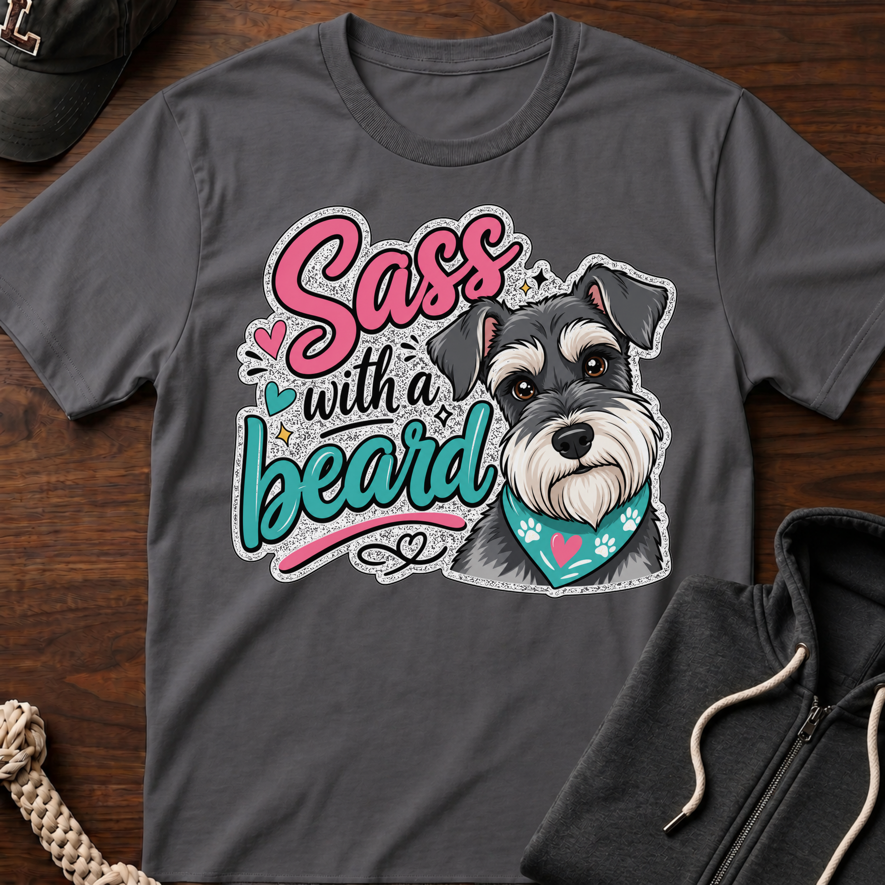 Sass With A Beard 02 T-Shirt