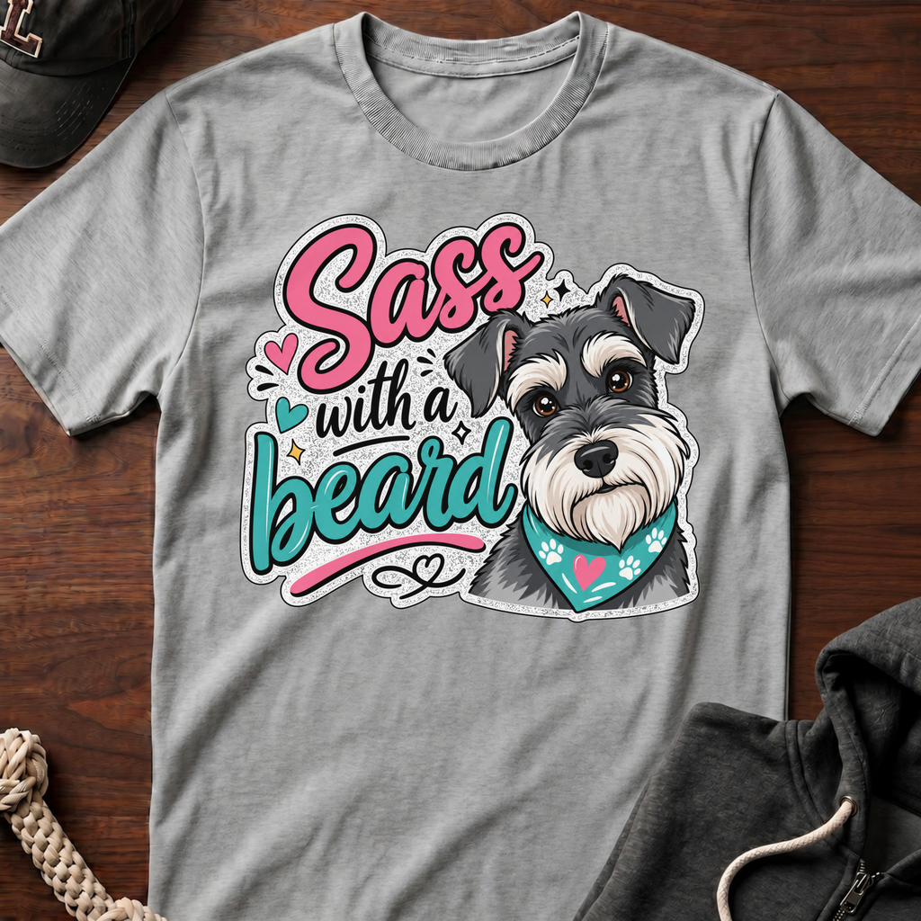 Sass With A Beard 02 T-Shirt