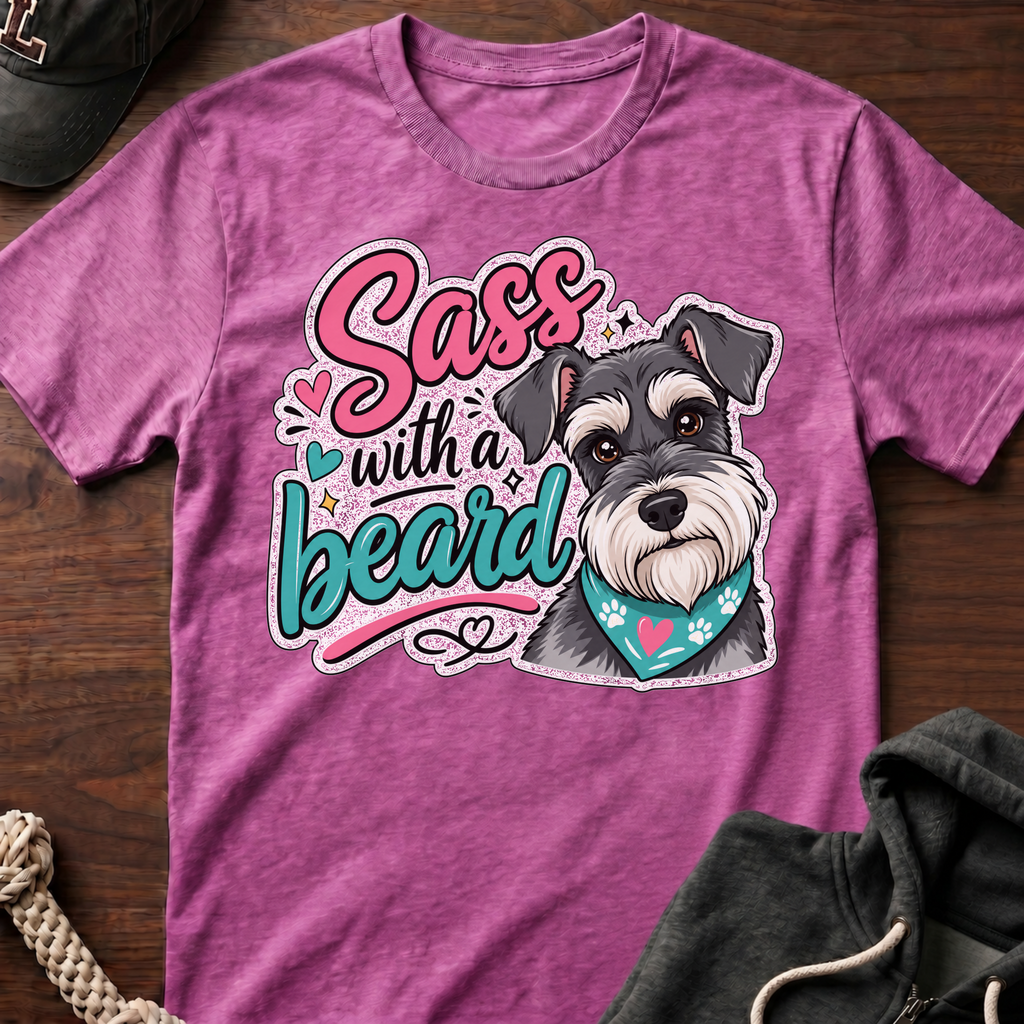 Sass With A Beard 02 T-Shirt