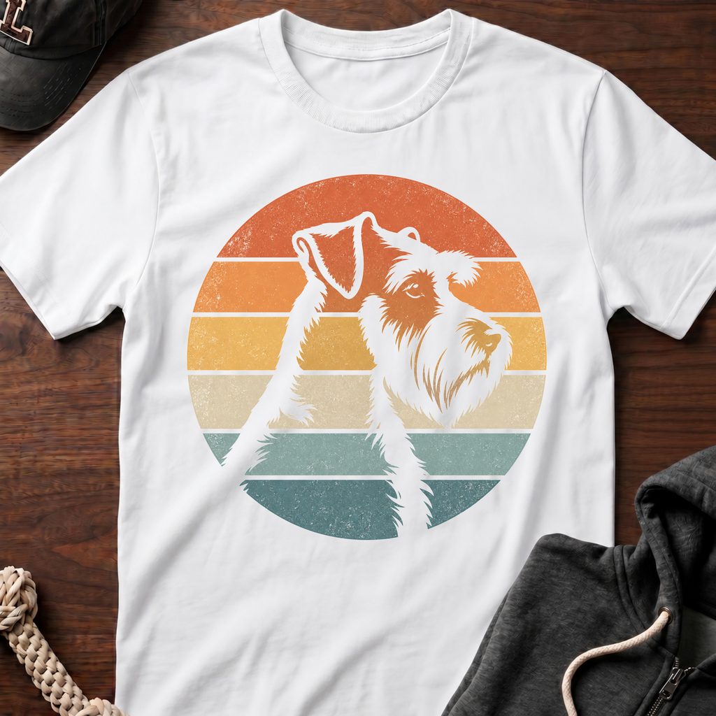 Retro Sunset Profile T-Shirt