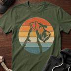 Retro Sunset Profile T-Shirt