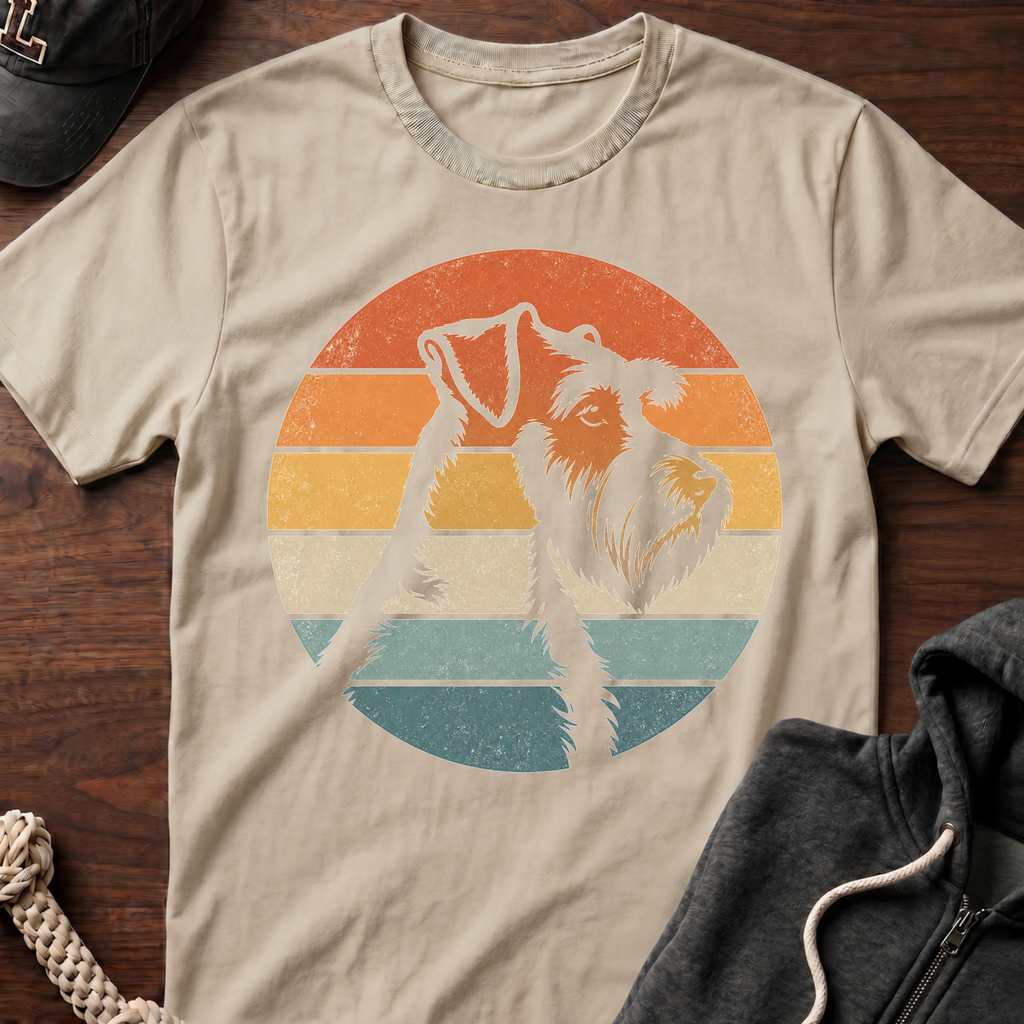 Retro Sunset Profile T-Shirt