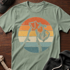 Retro Sunset Profile T-Shirt