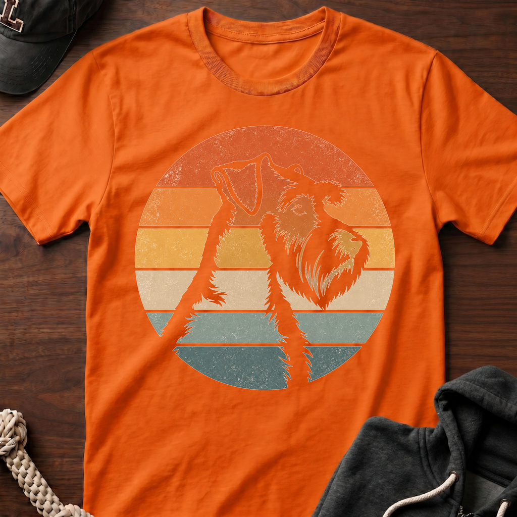 Retro Sunset Profile T-Shirt