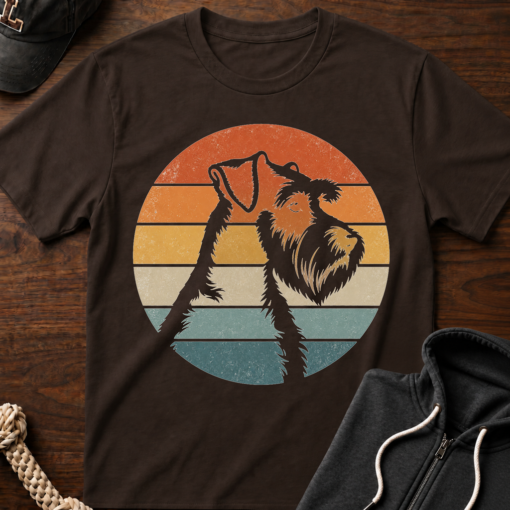 Retro Sunset Profile T-Shirt
