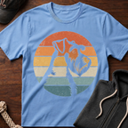 Retro Sunset Profile T-Shirt