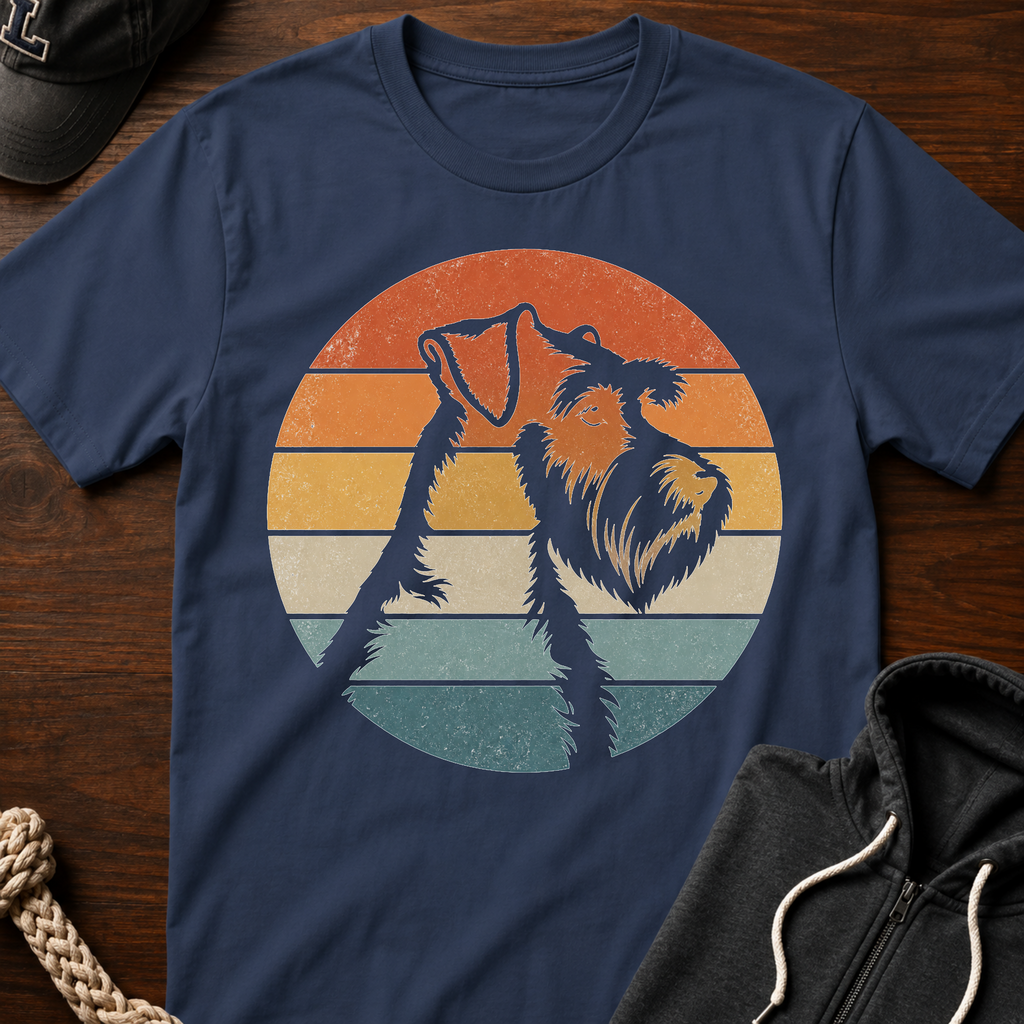 Retro Sunset Profile T-Shirt
