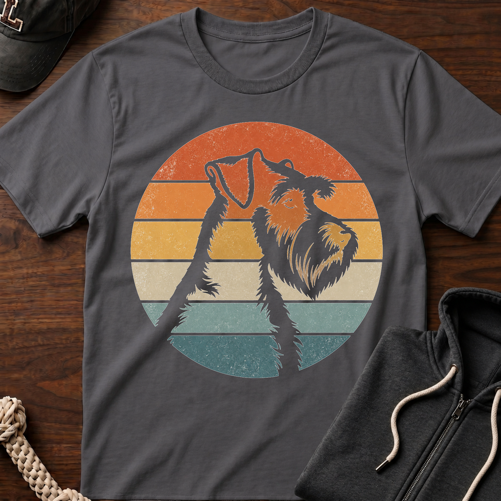 Retro Sunset Profile T-Shirt