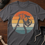 Retro Sunset Profile T-Shirt