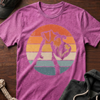Retro Sunset Profile T-Shirt