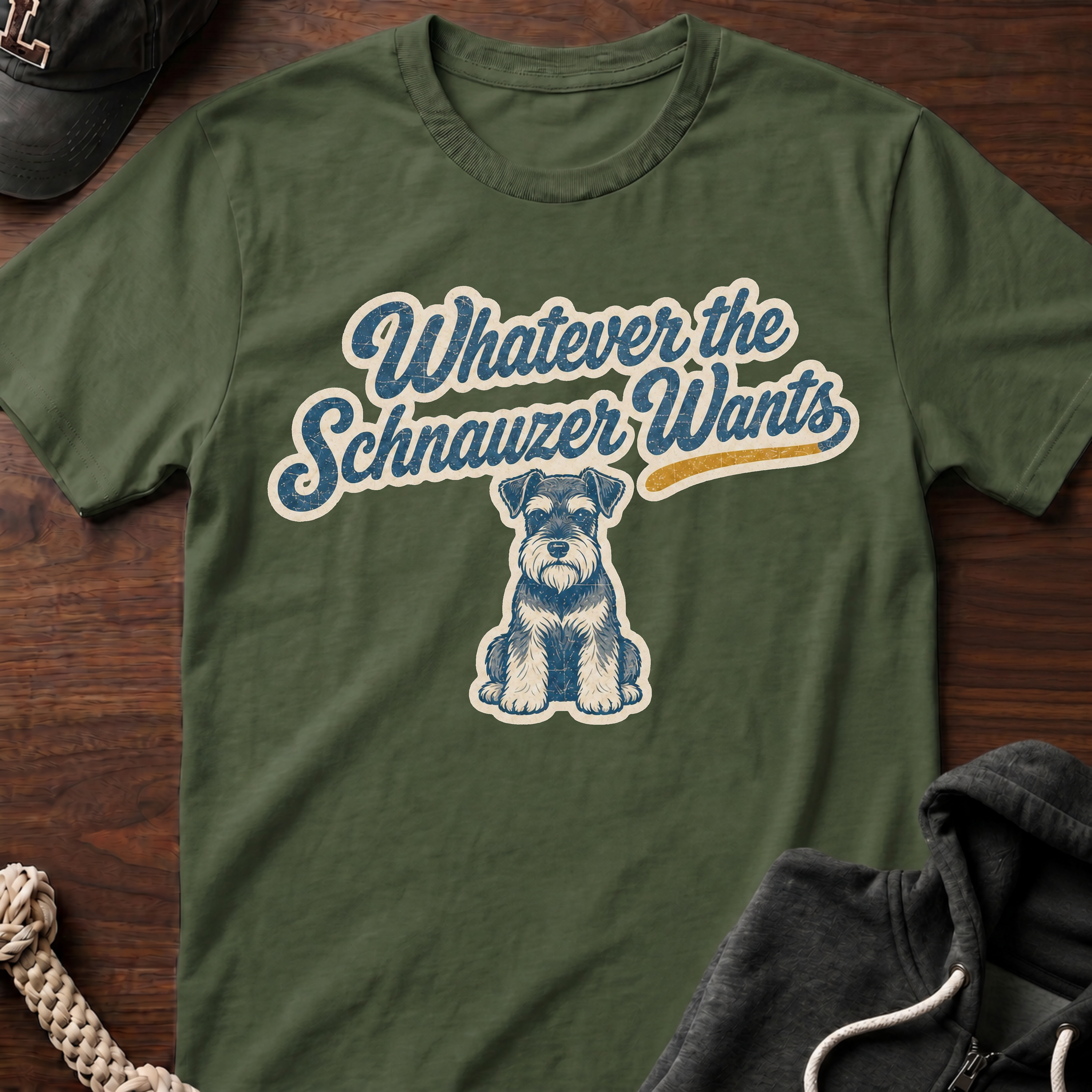 Whatever The Schnauzer Wants T-Shirt