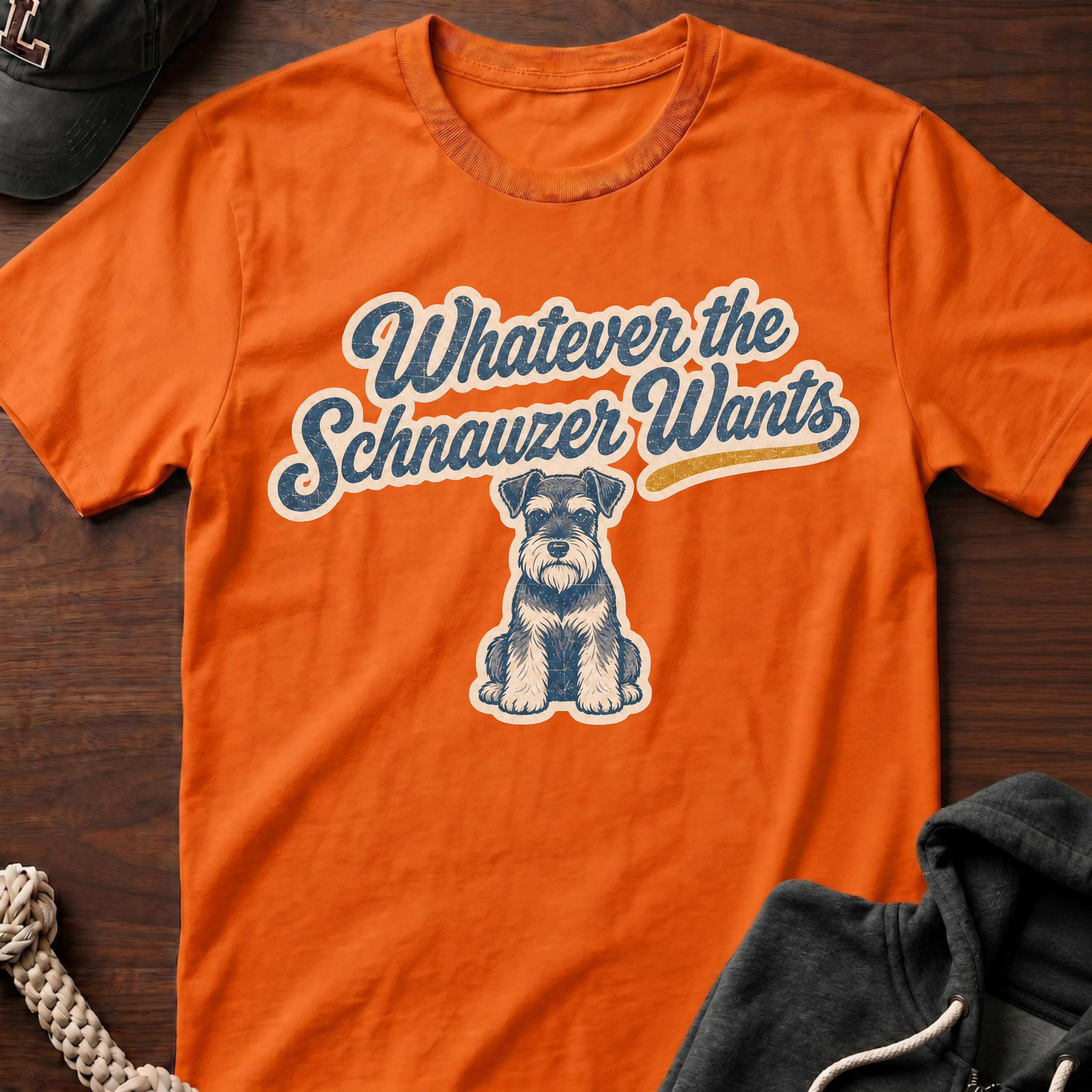 Whatever The Schnauzer Wants T-Shirt