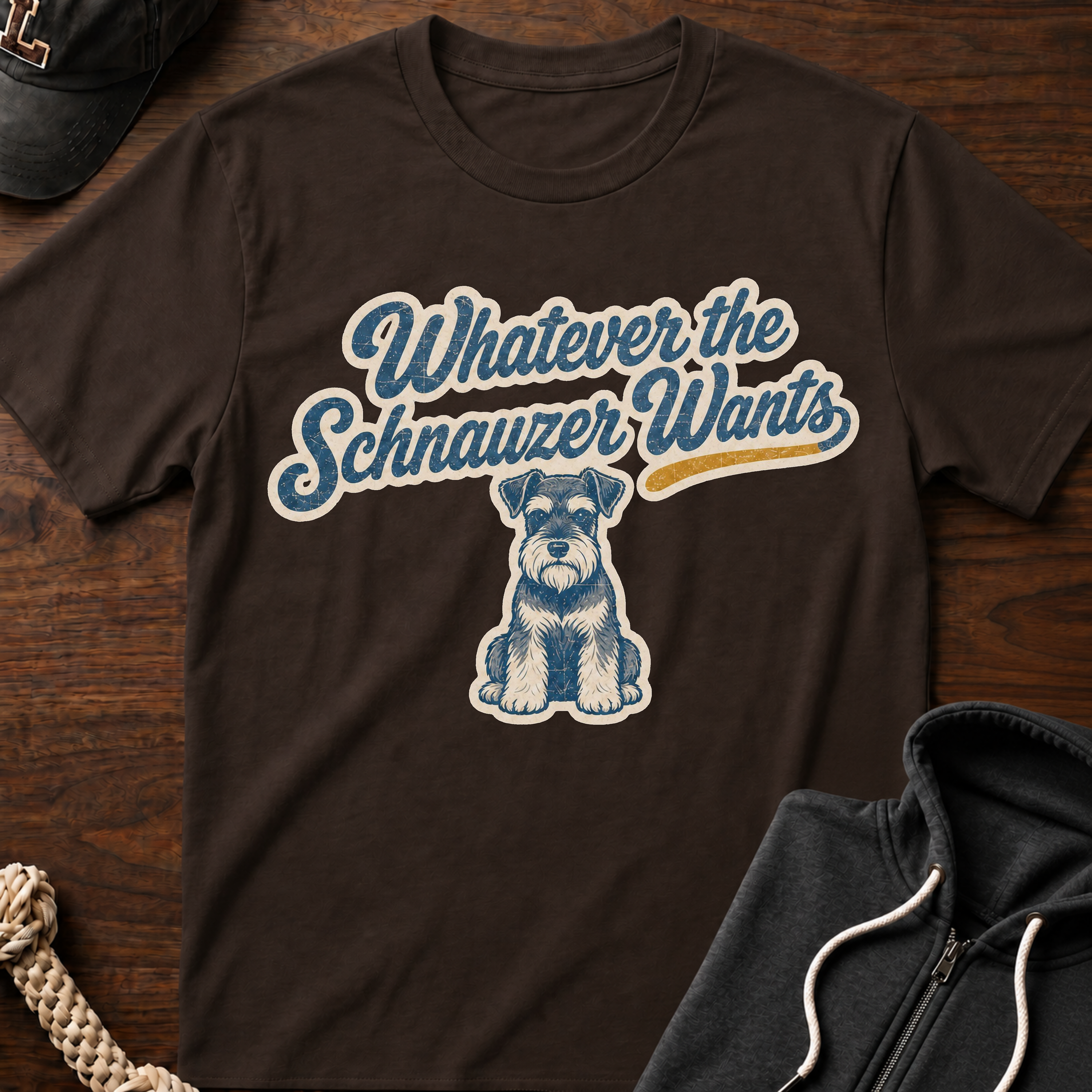 Whatever The Schnauzer Wants T-Shirt