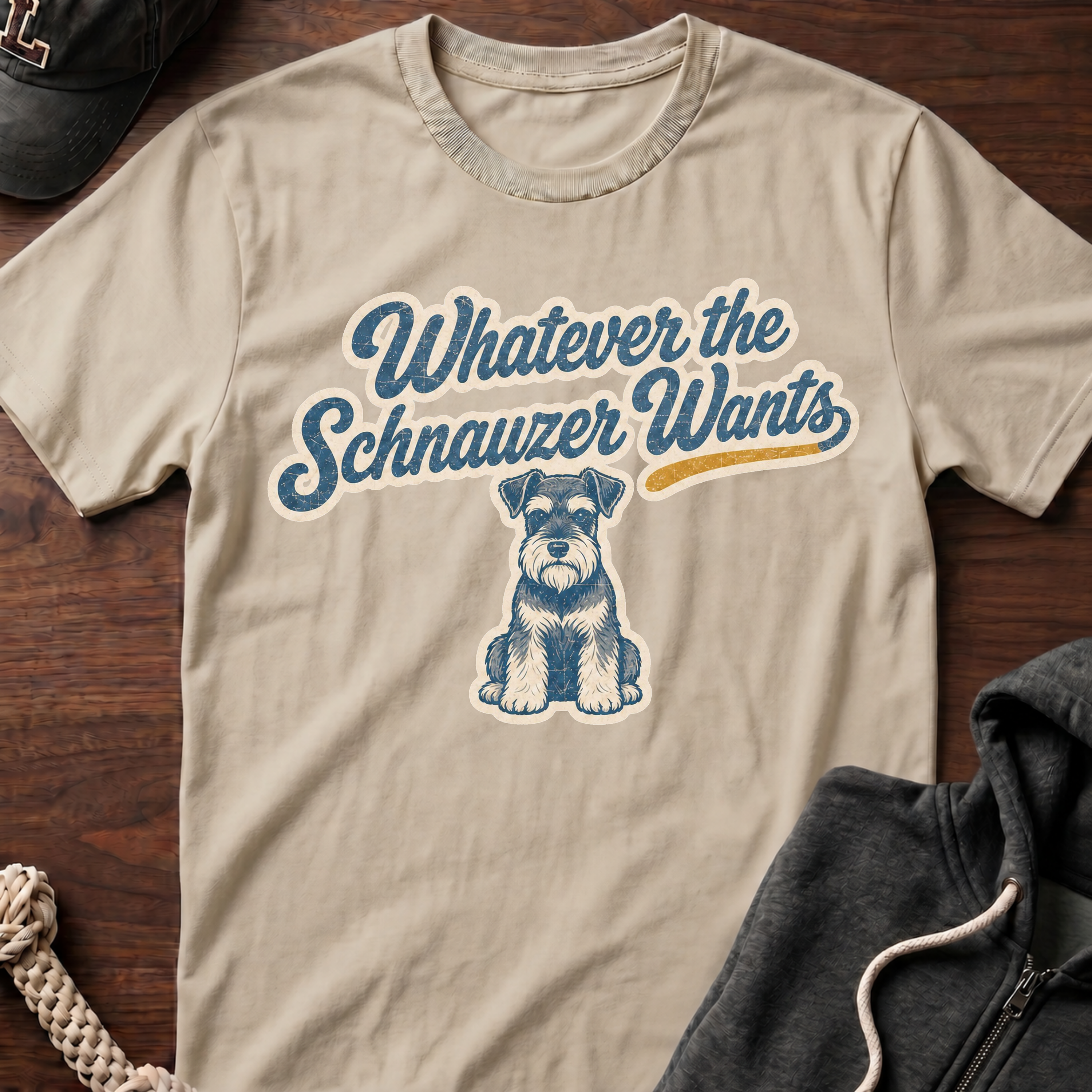 Whatever The Schnauzer Wants T-Shirt