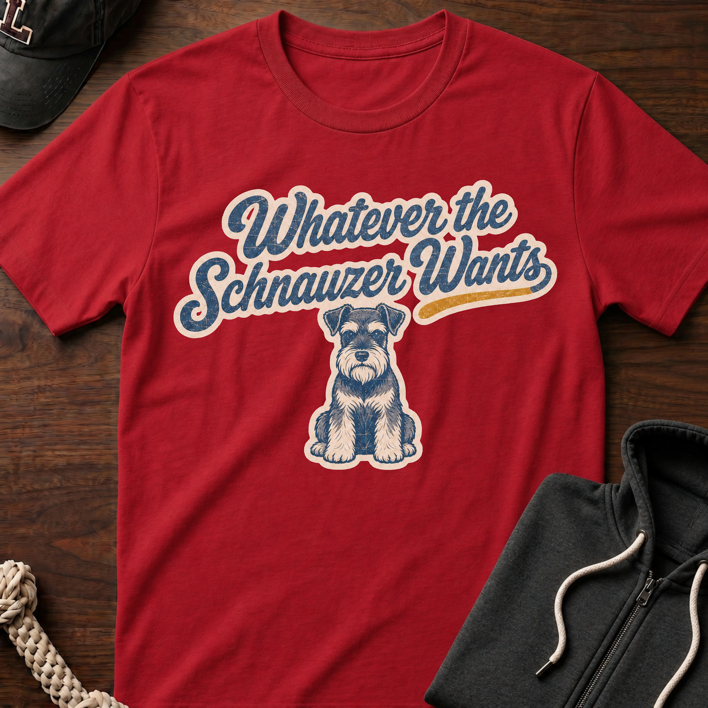 Whatever The Schnauzer Wants T-Shirt