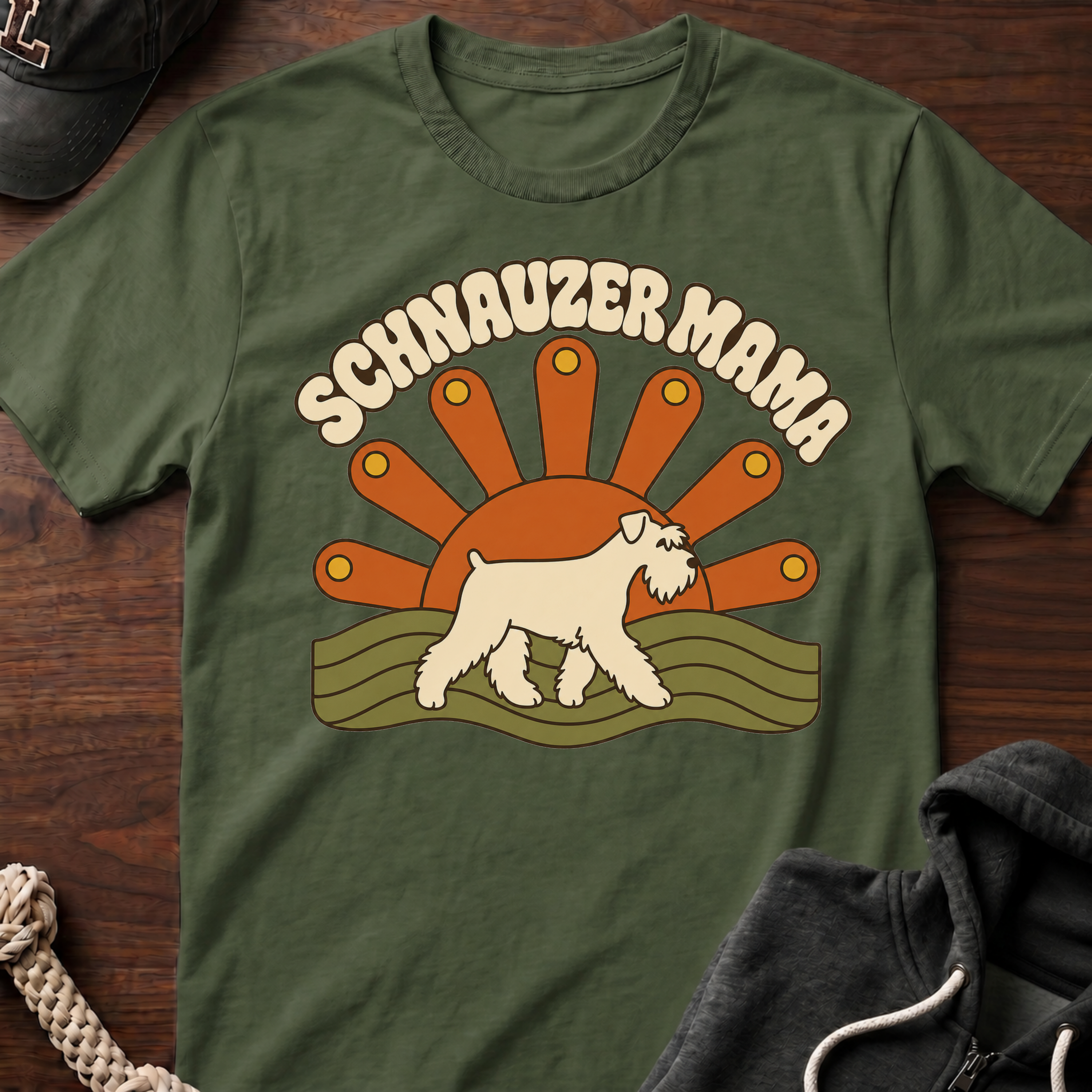 Schnauzer Mama T-Shirt