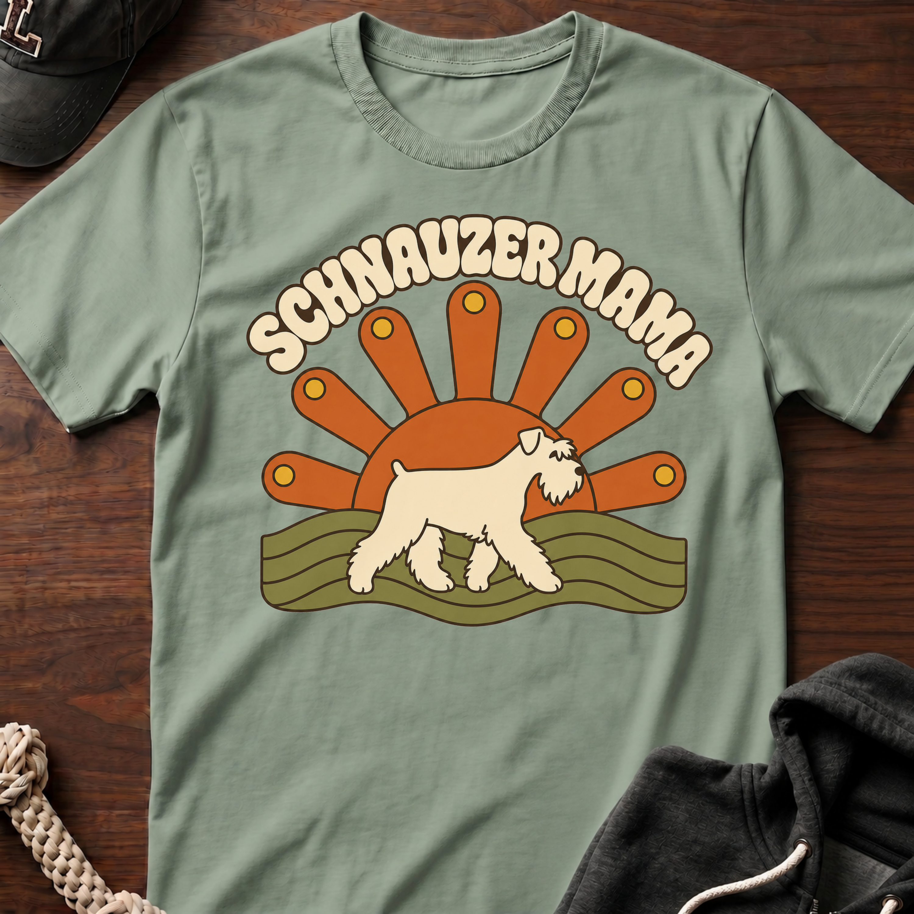 Schnauzer Mama T-Shirt