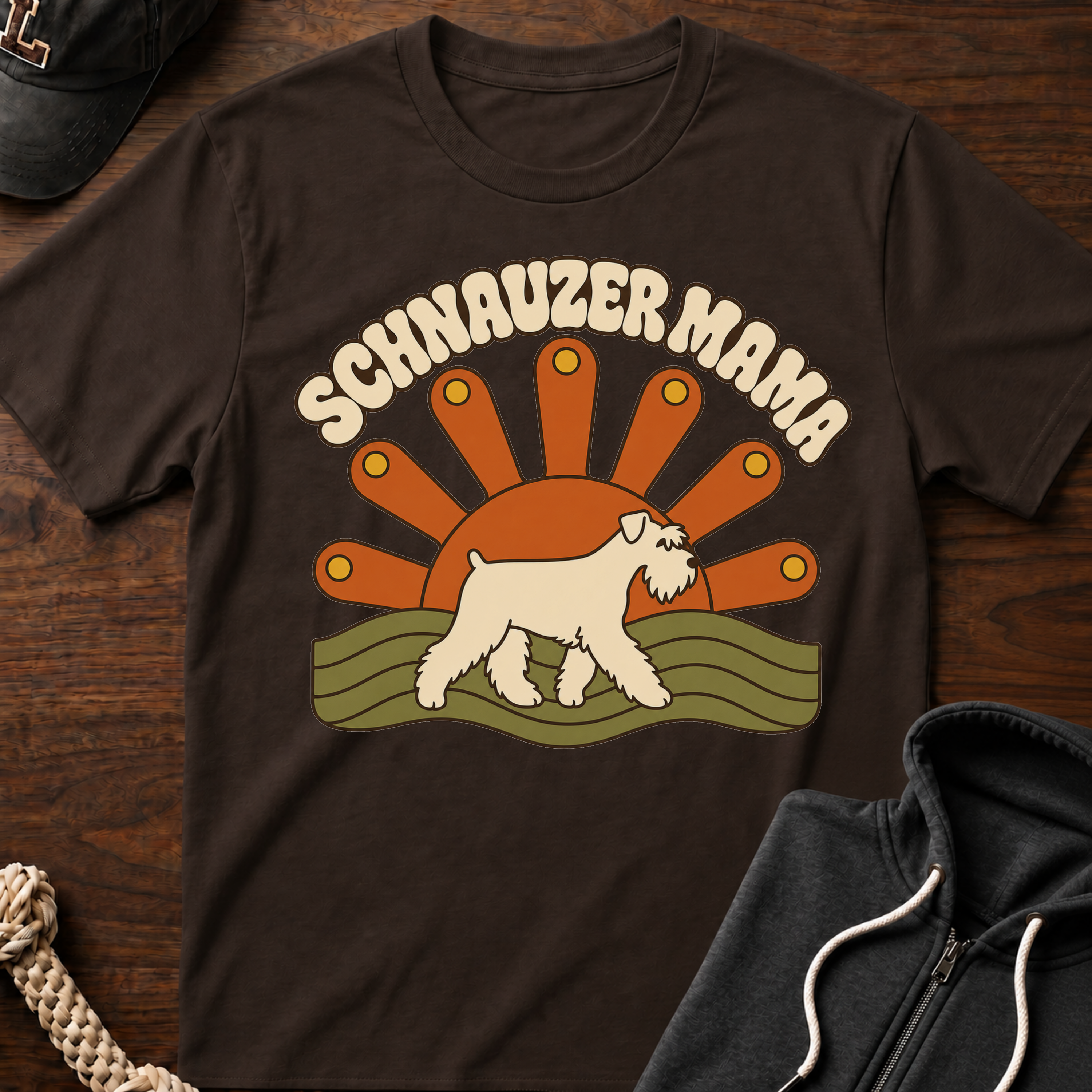 Schnauzer Mama T-Shirt