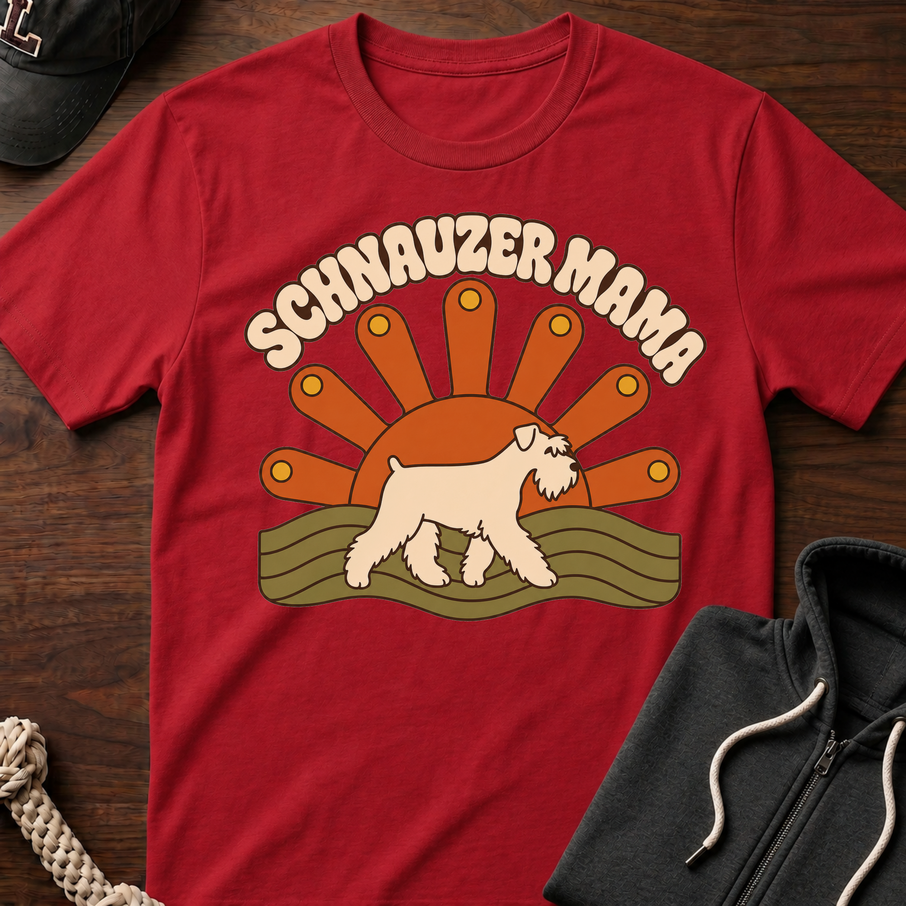 Schnauzer Mama T-Shirt