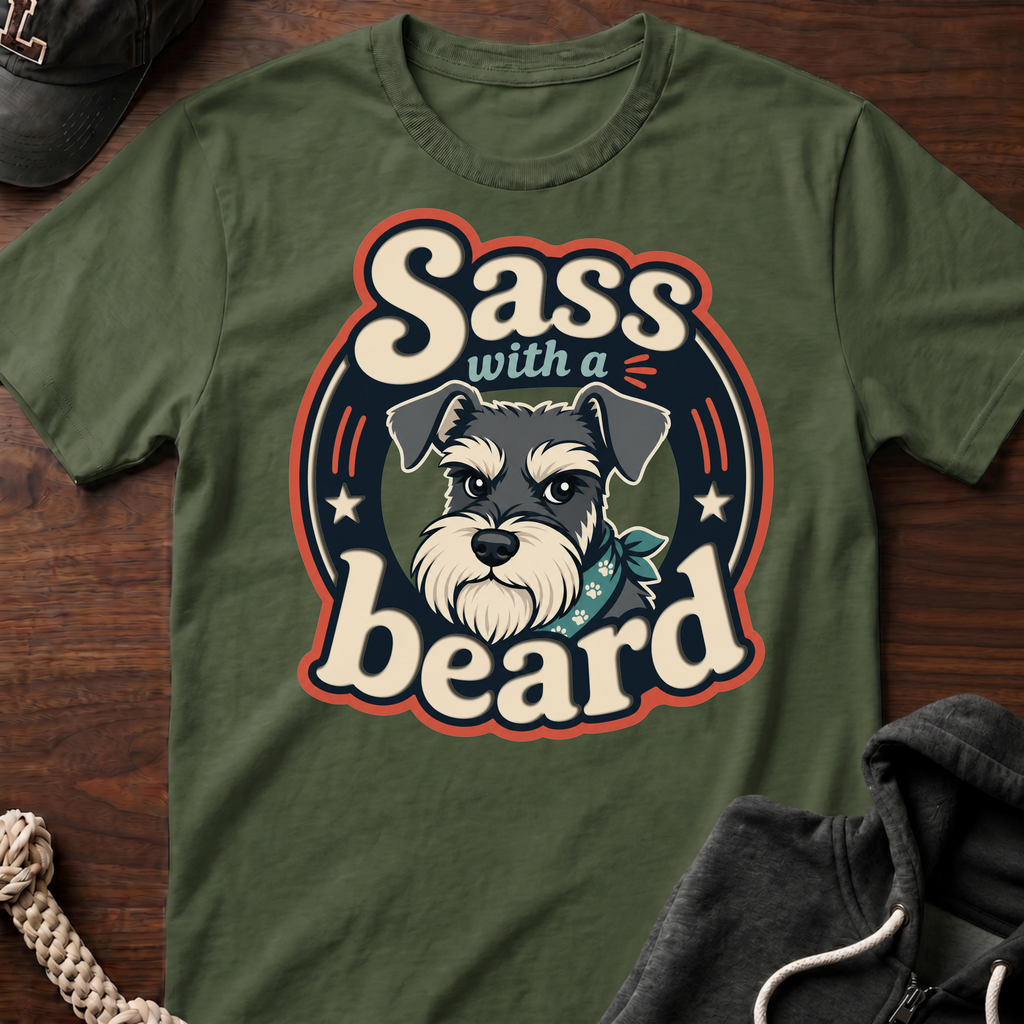 Sass With A Beard T-Shirt