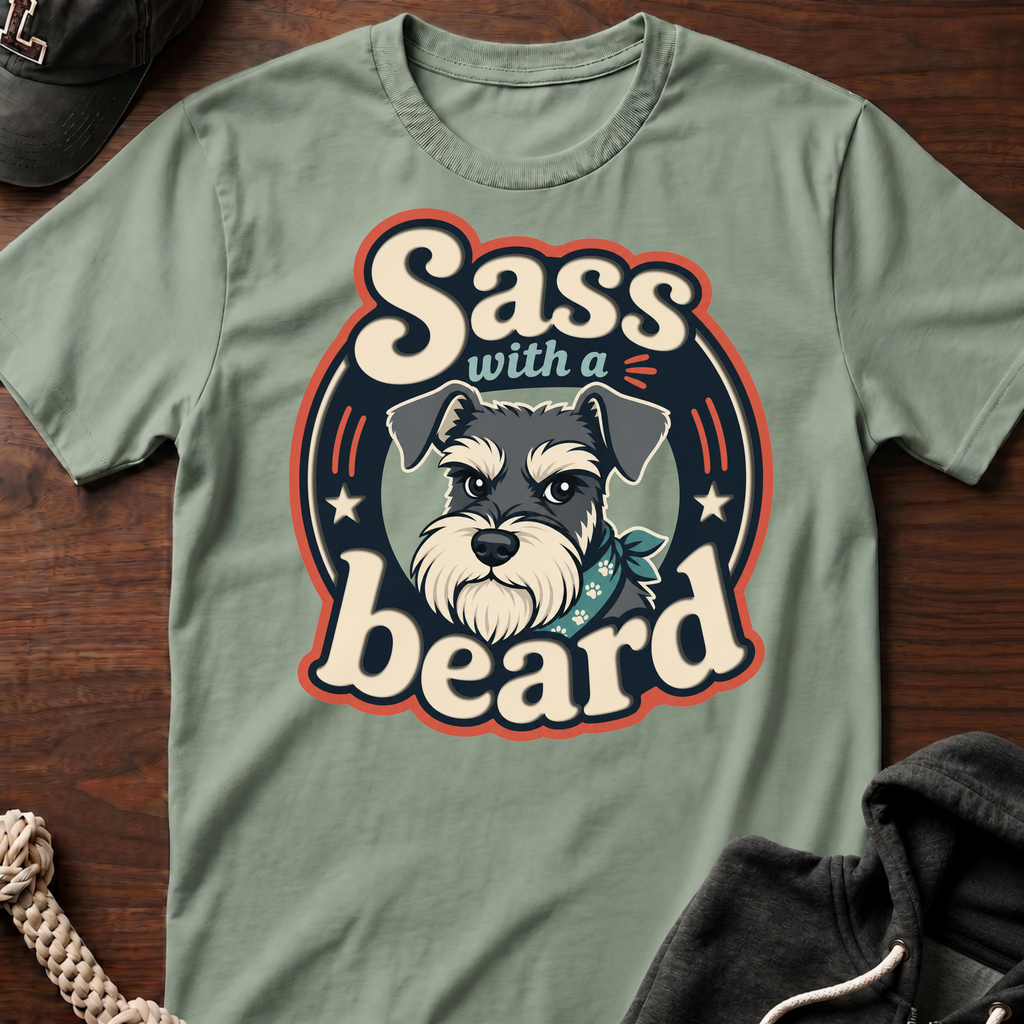 Sass With A Beard T-Shirt