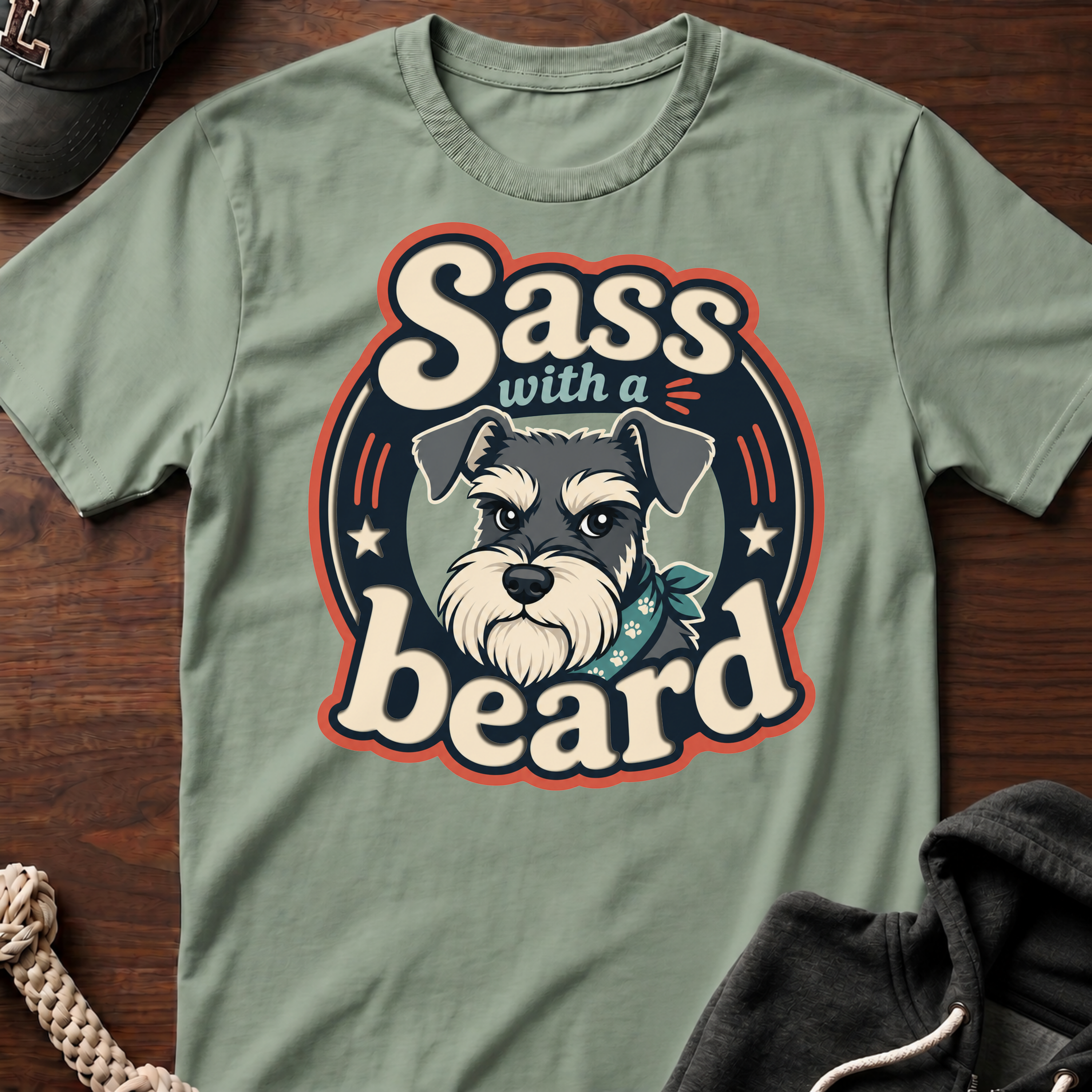 Sass With A Beard T-Shirt