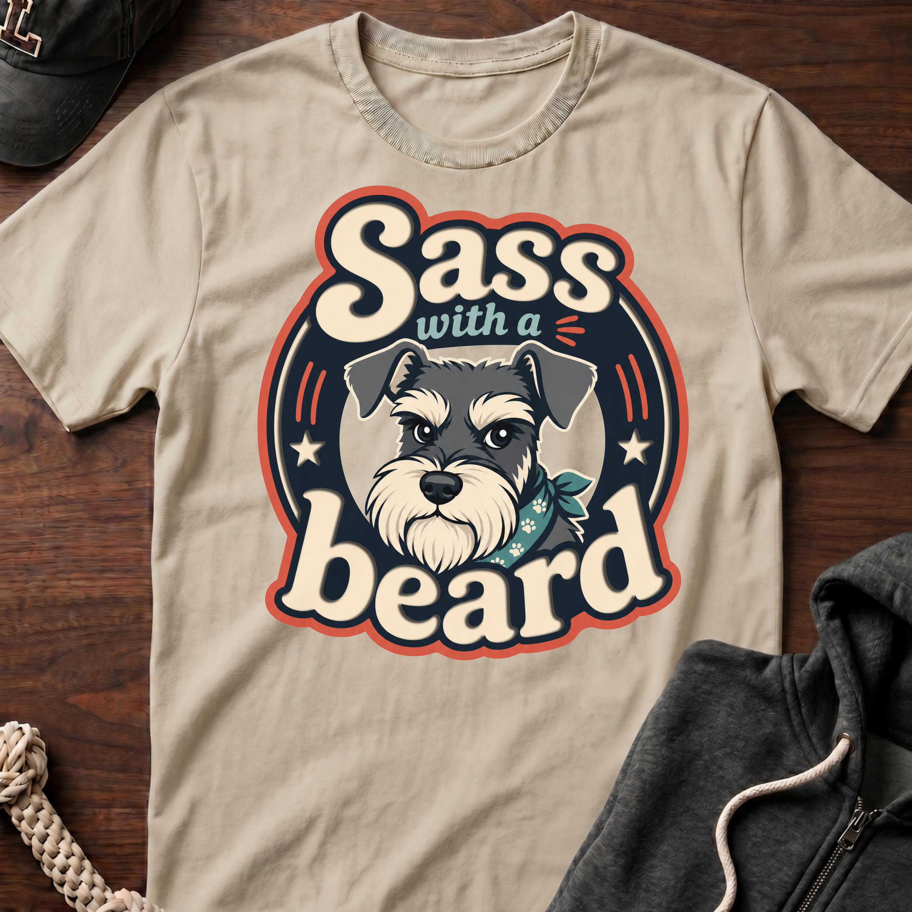 Sass With A Beard T-Shirt